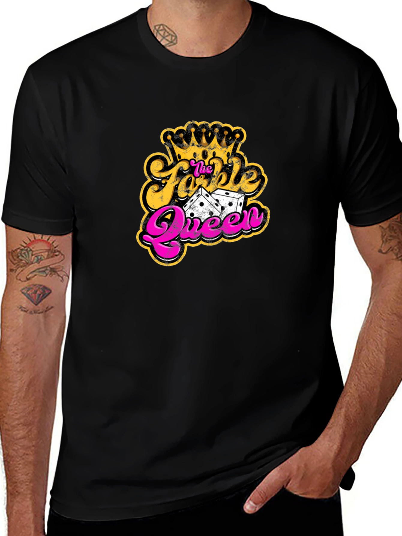 The Fable Queen Dice Graphic Tee