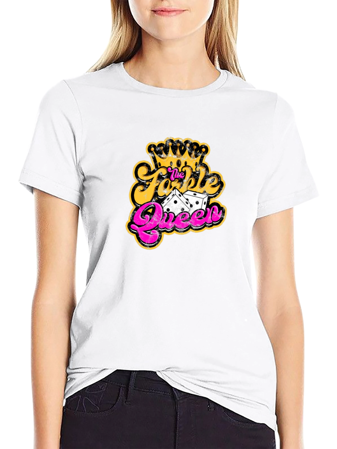 The Fable Queen Dice Graphic Tee