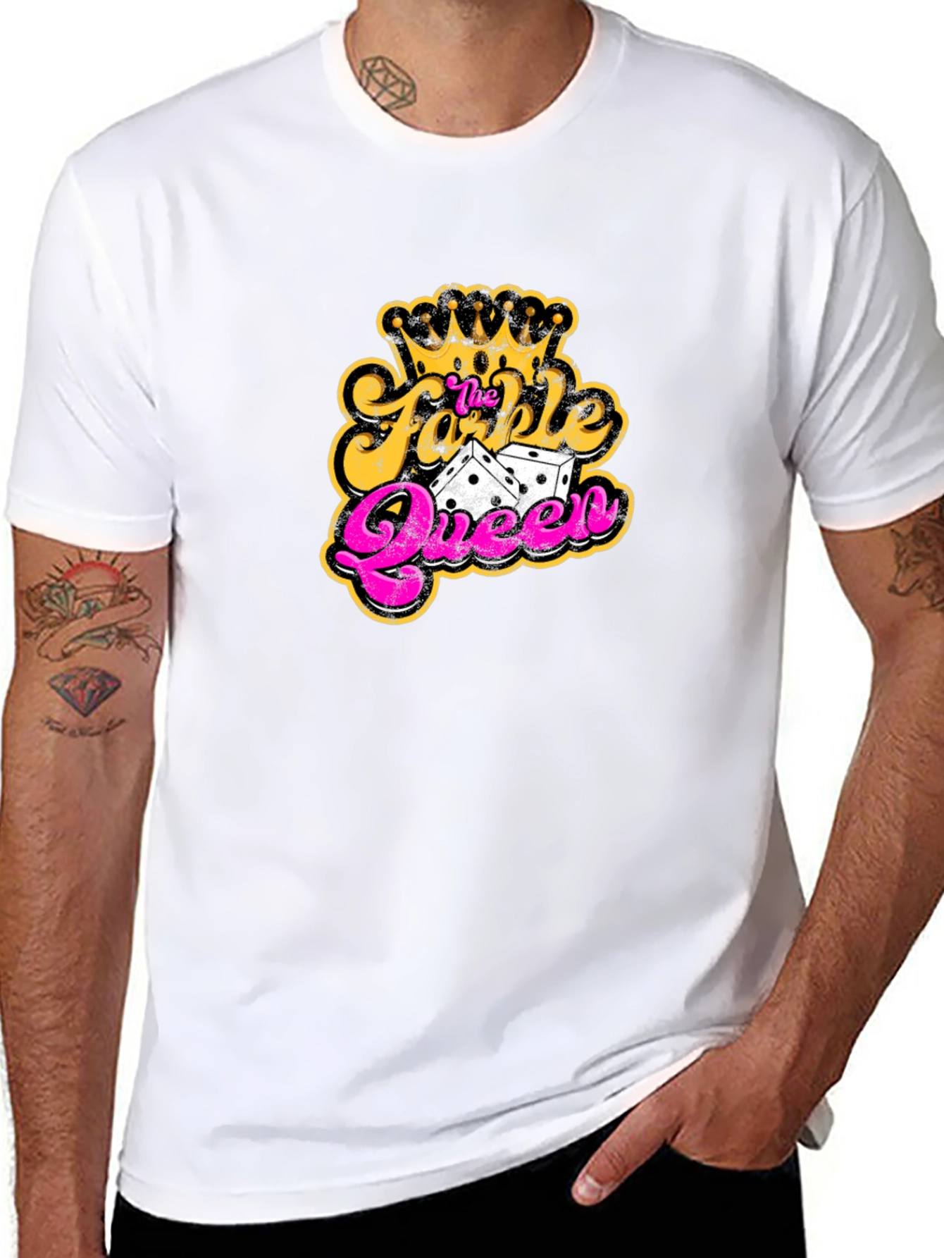 The Fable Queen Dice Graphic Tee