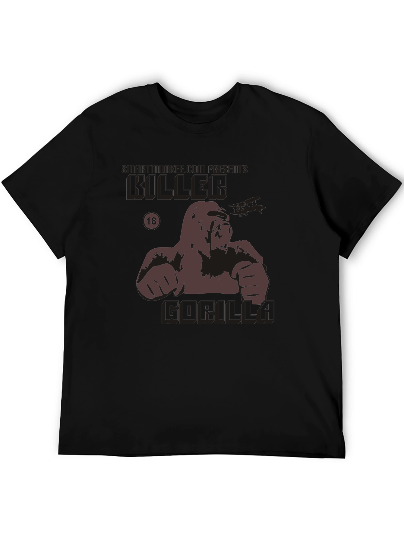 Killer Gorilla Graphic Tee - Black T-Shirt