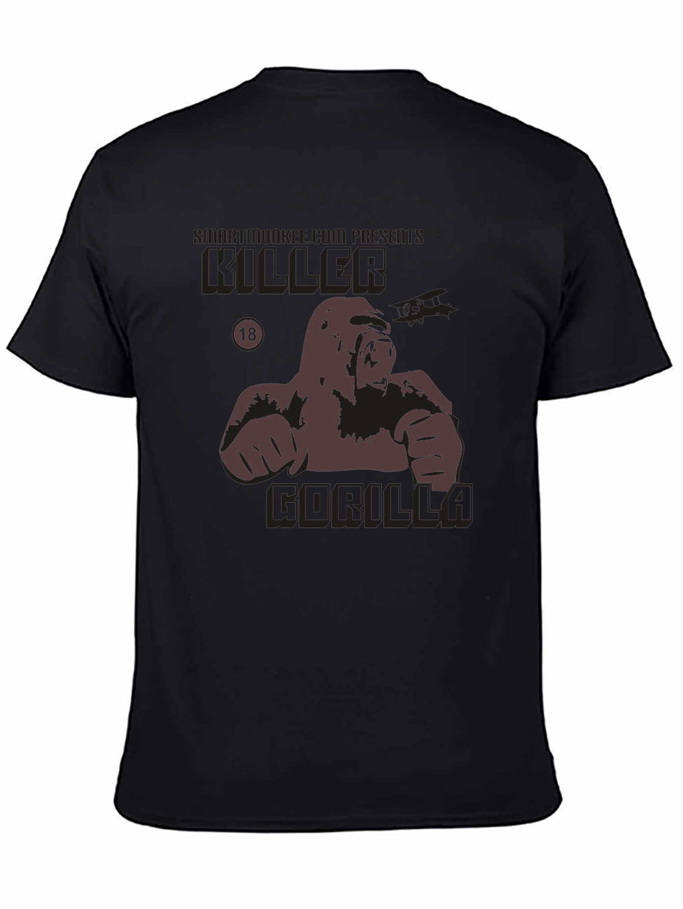 Killer Gorilla Graphic Tee - Black T-Shirt