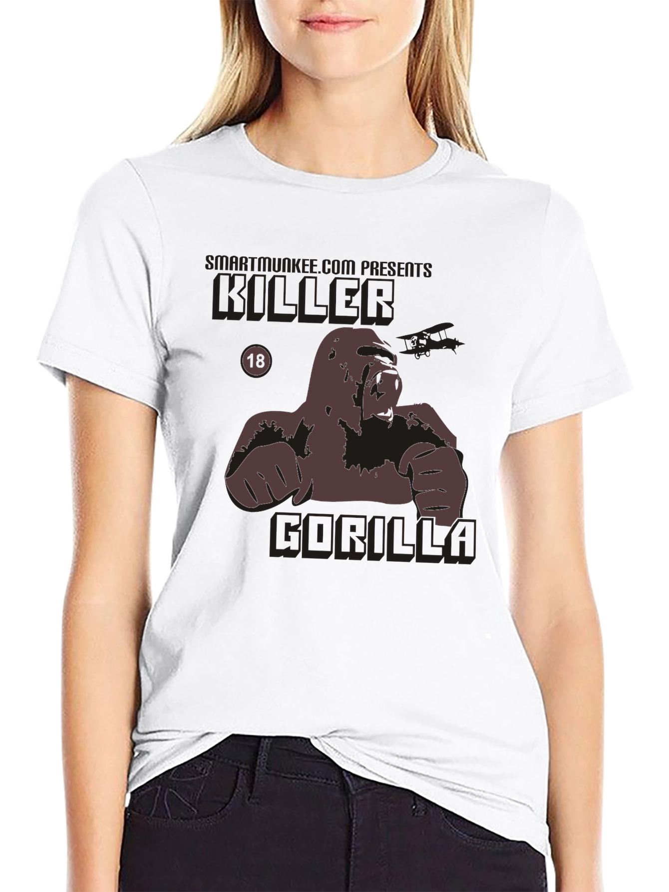Killer Gorilla Graphic Tee - Black T-Shirt