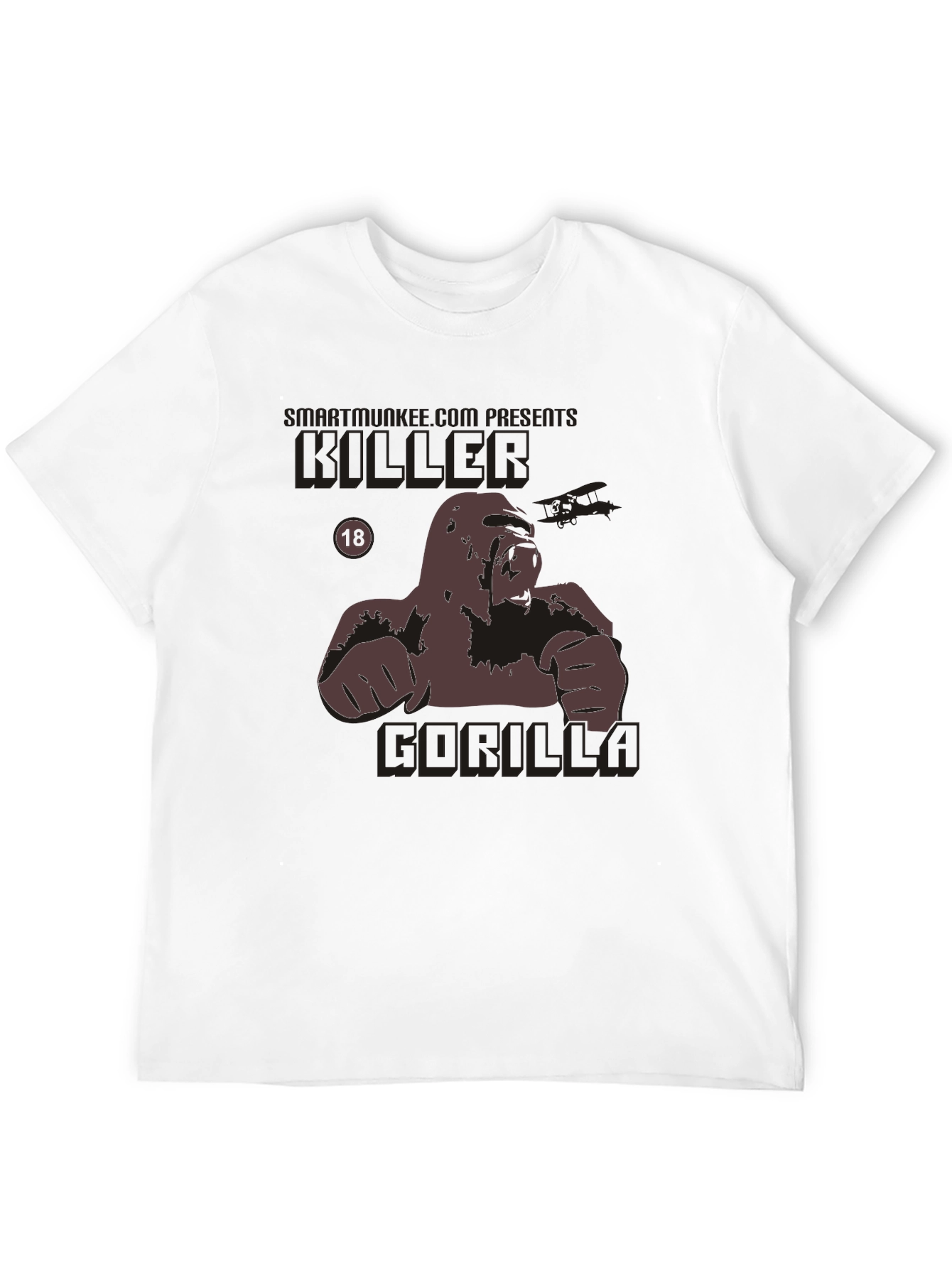 Killer Gorilla Graphic Tee - Black T-Shirt