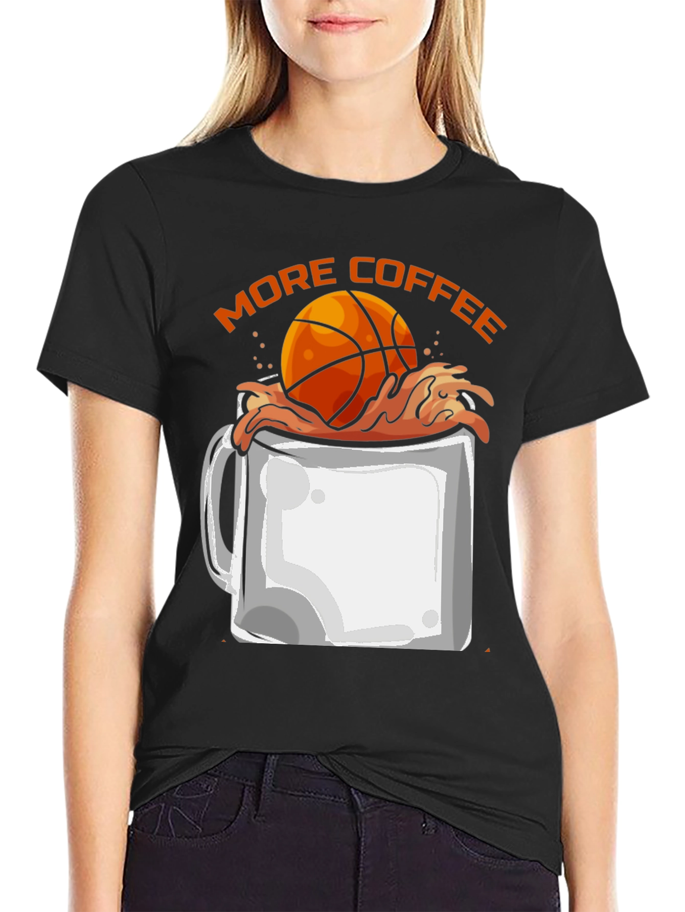 Basketball Coffee T-Shirt