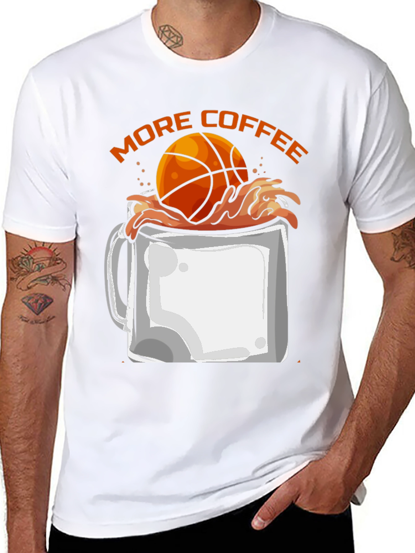 Basketball Coffee T-Shirt