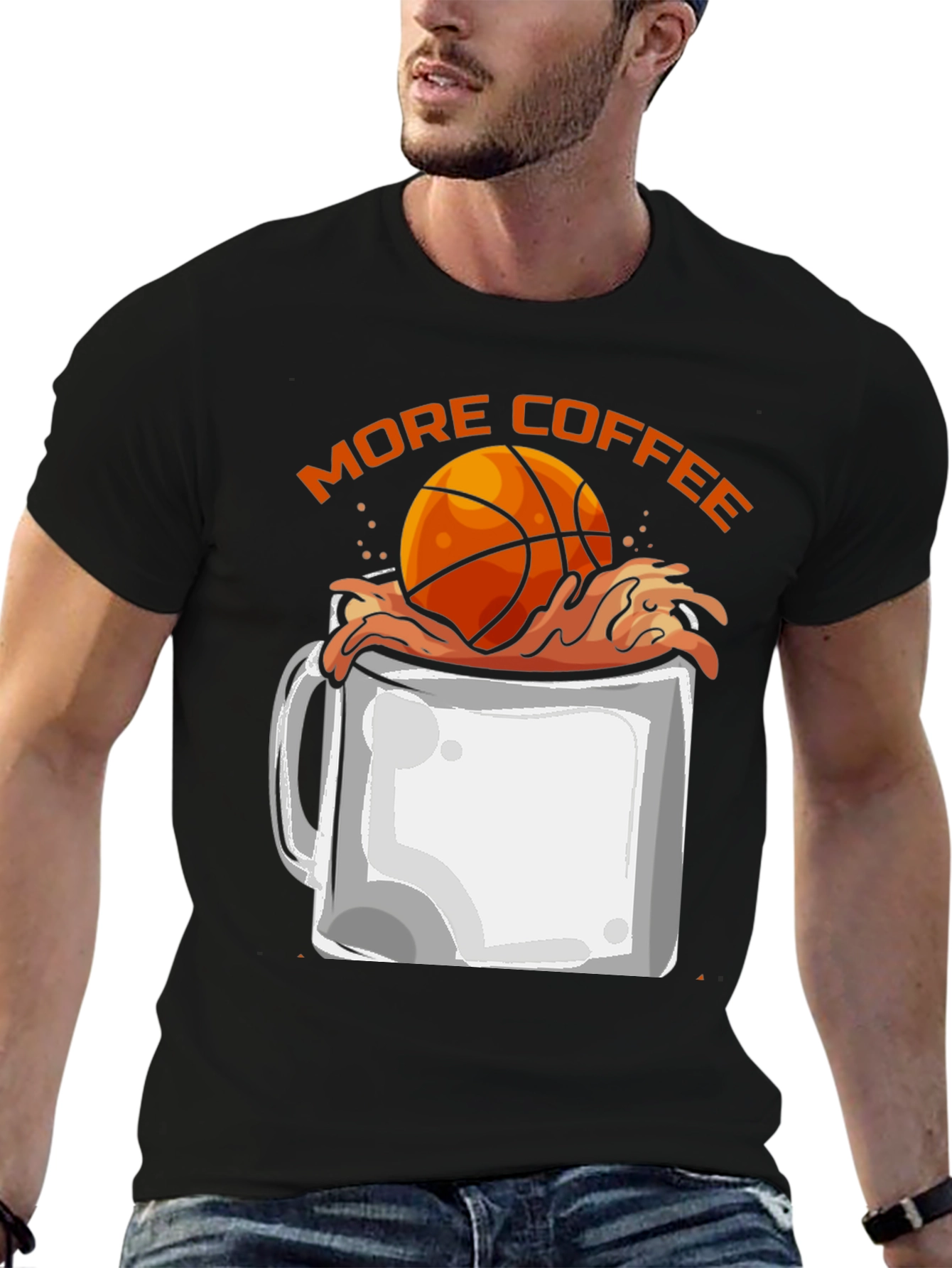 Basketball Coffee T-Shirt