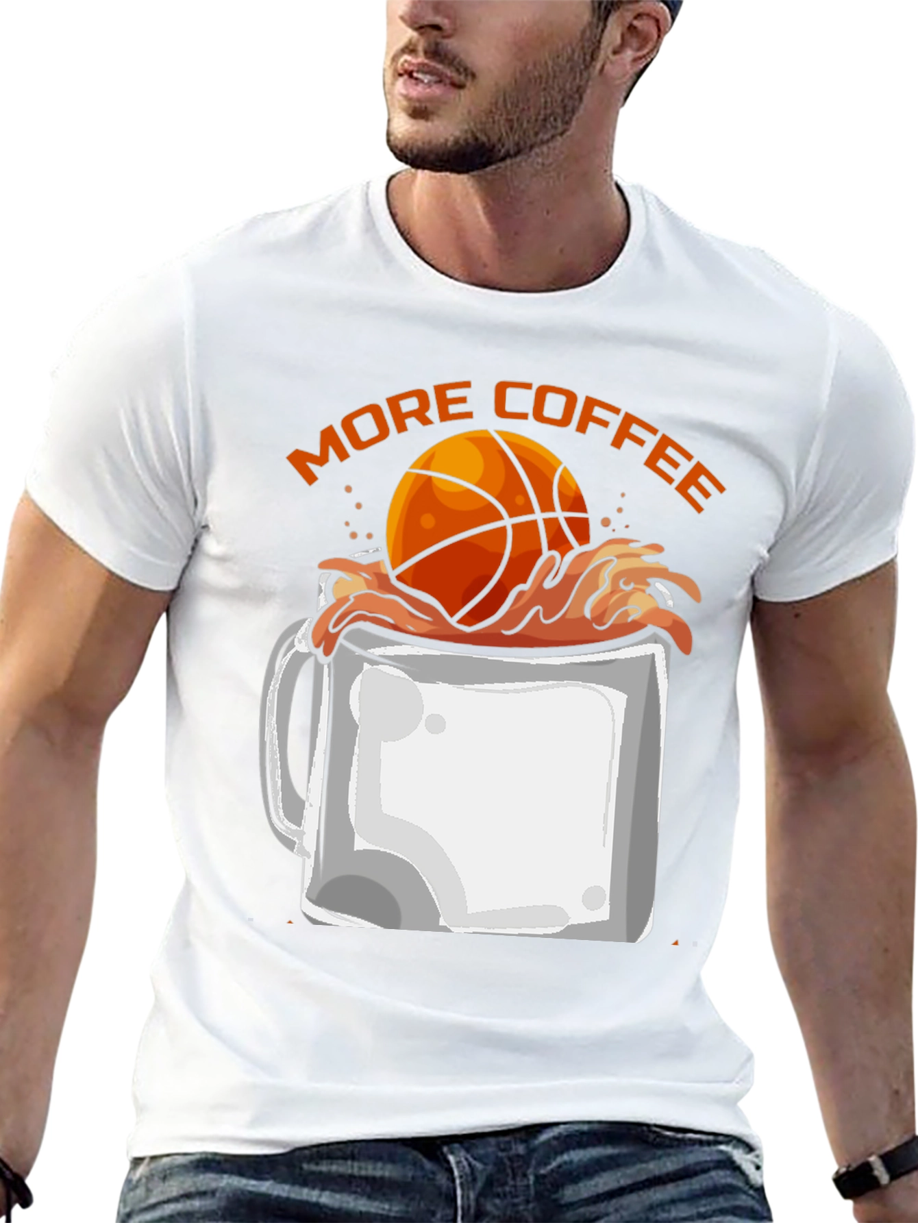 Basketball Coffee T-Shirt