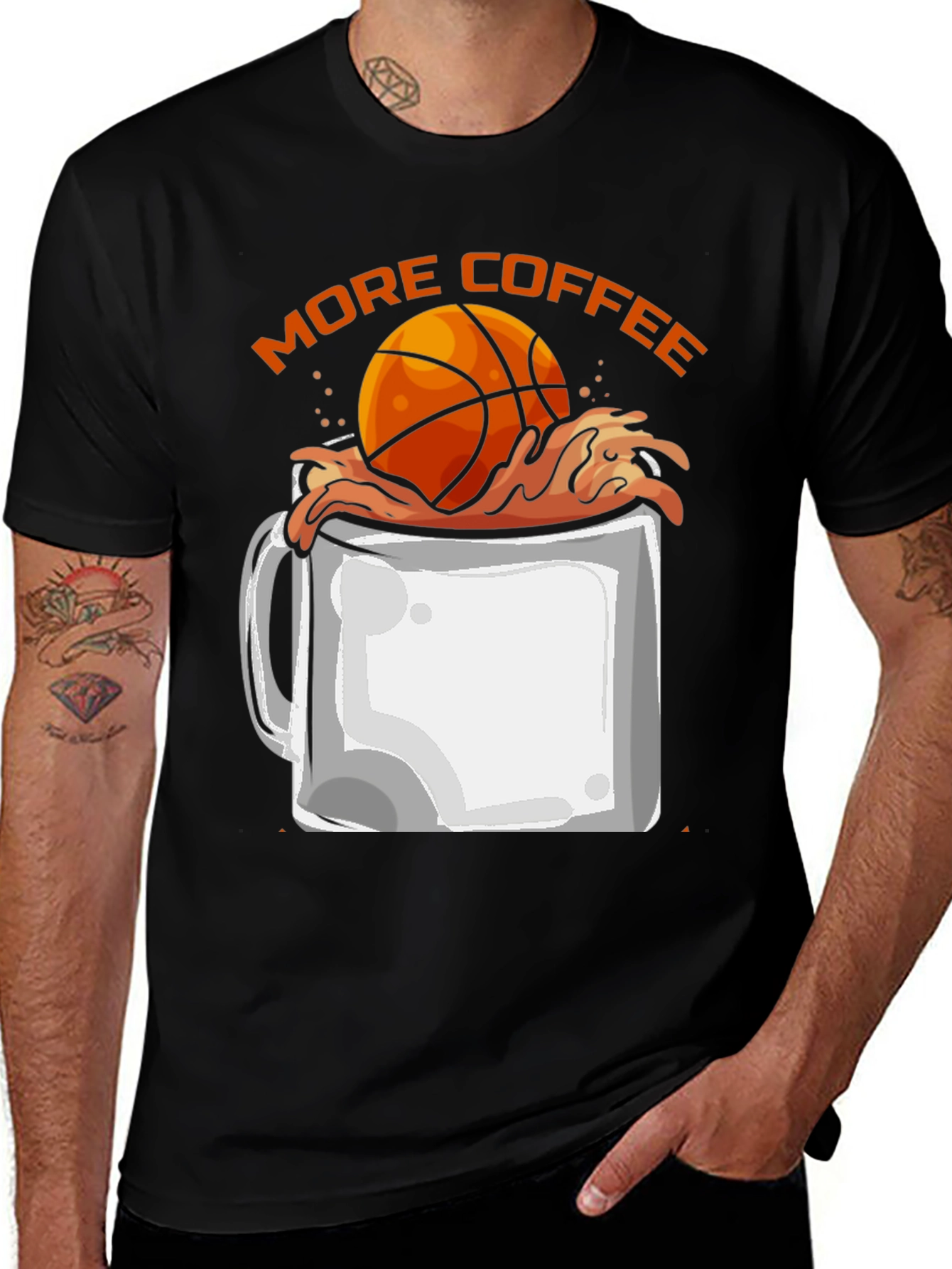Basketball Coffee T-Shirt
