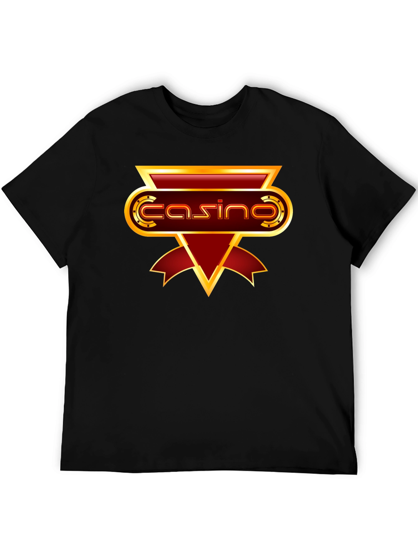 Casino Graphic T-Shirt - Black