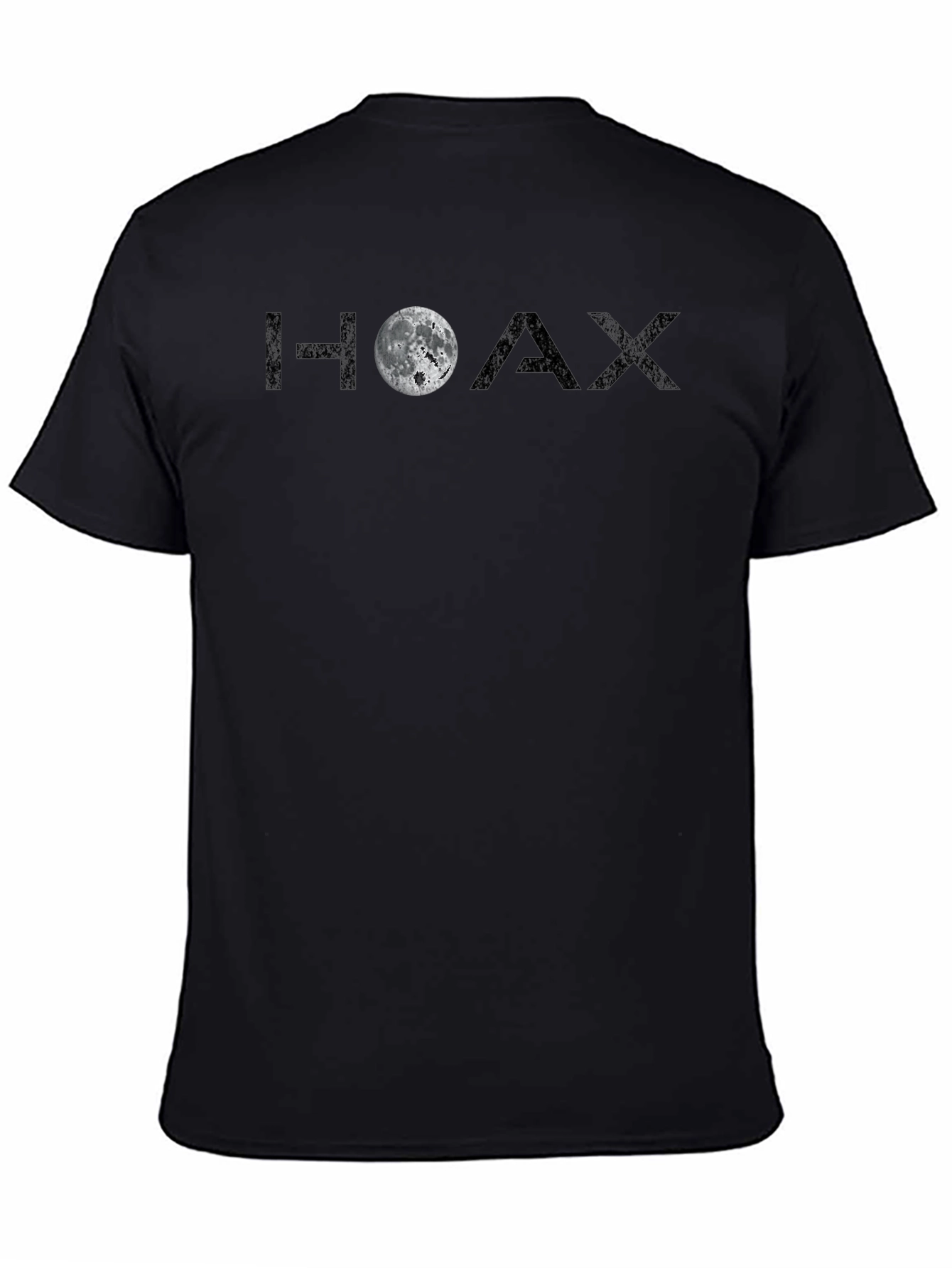 Moon Hoax Graphic T-Shirt - Conspiracy Theory Tee
