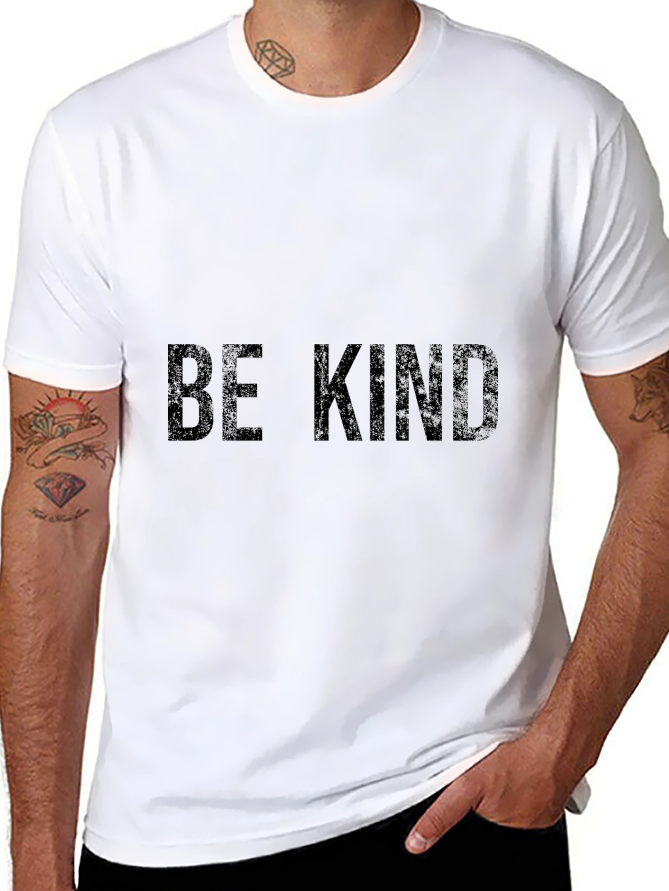 Be Kind Graphic Tee - Soft Cotton Comfort