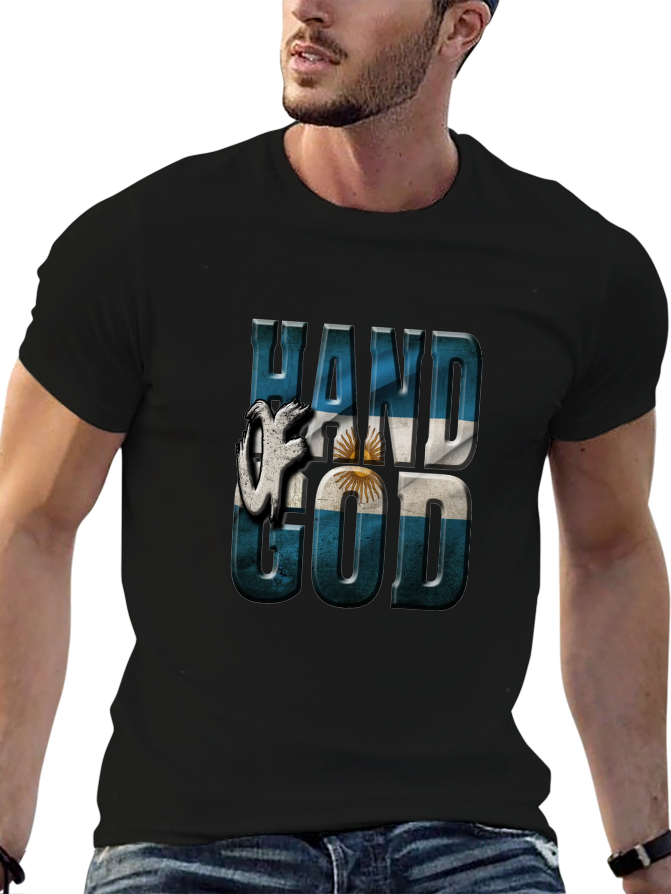 Argentina Hand Of God T-Shirt