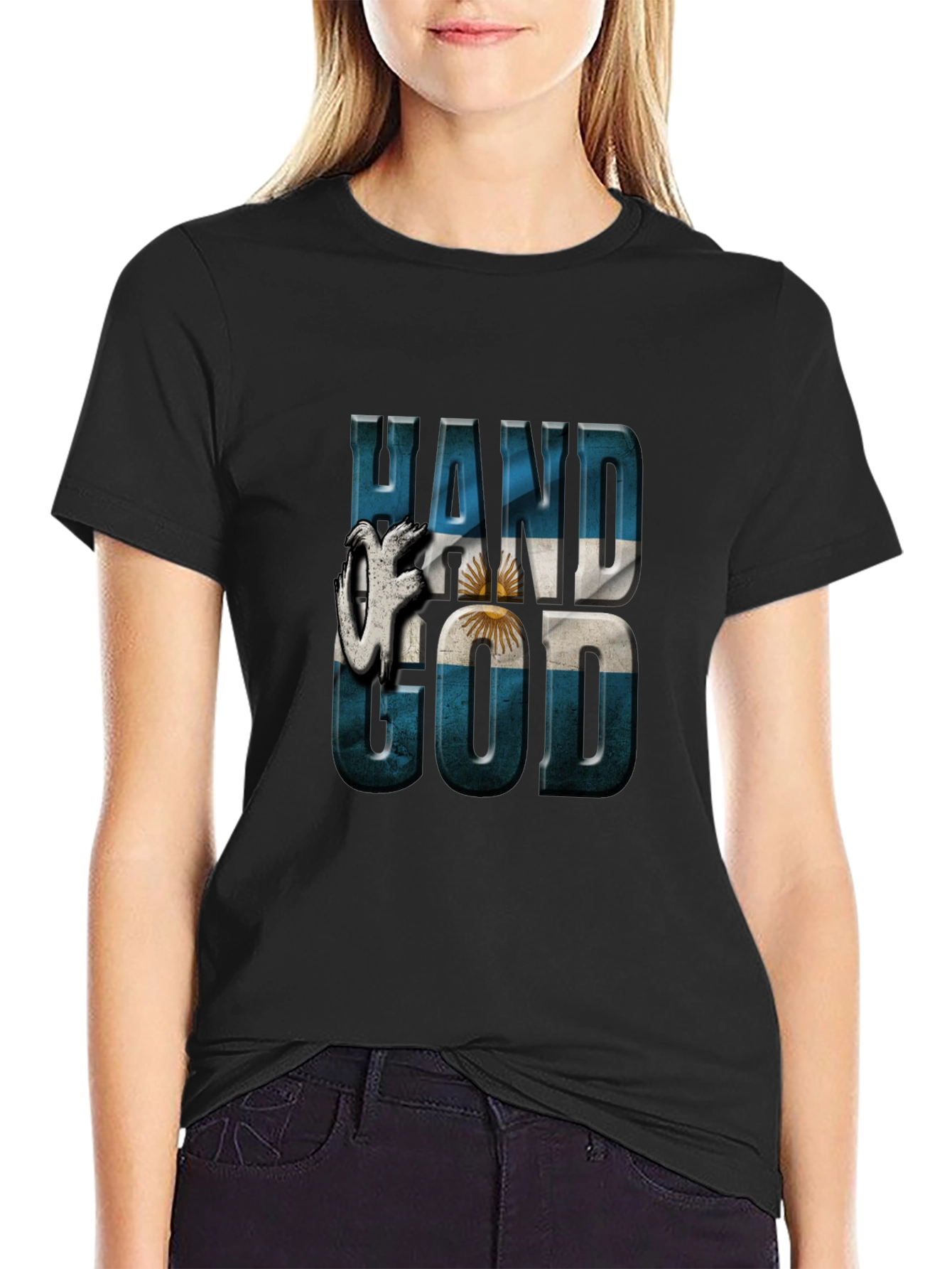 Argentina Hand Of God T-Shirt