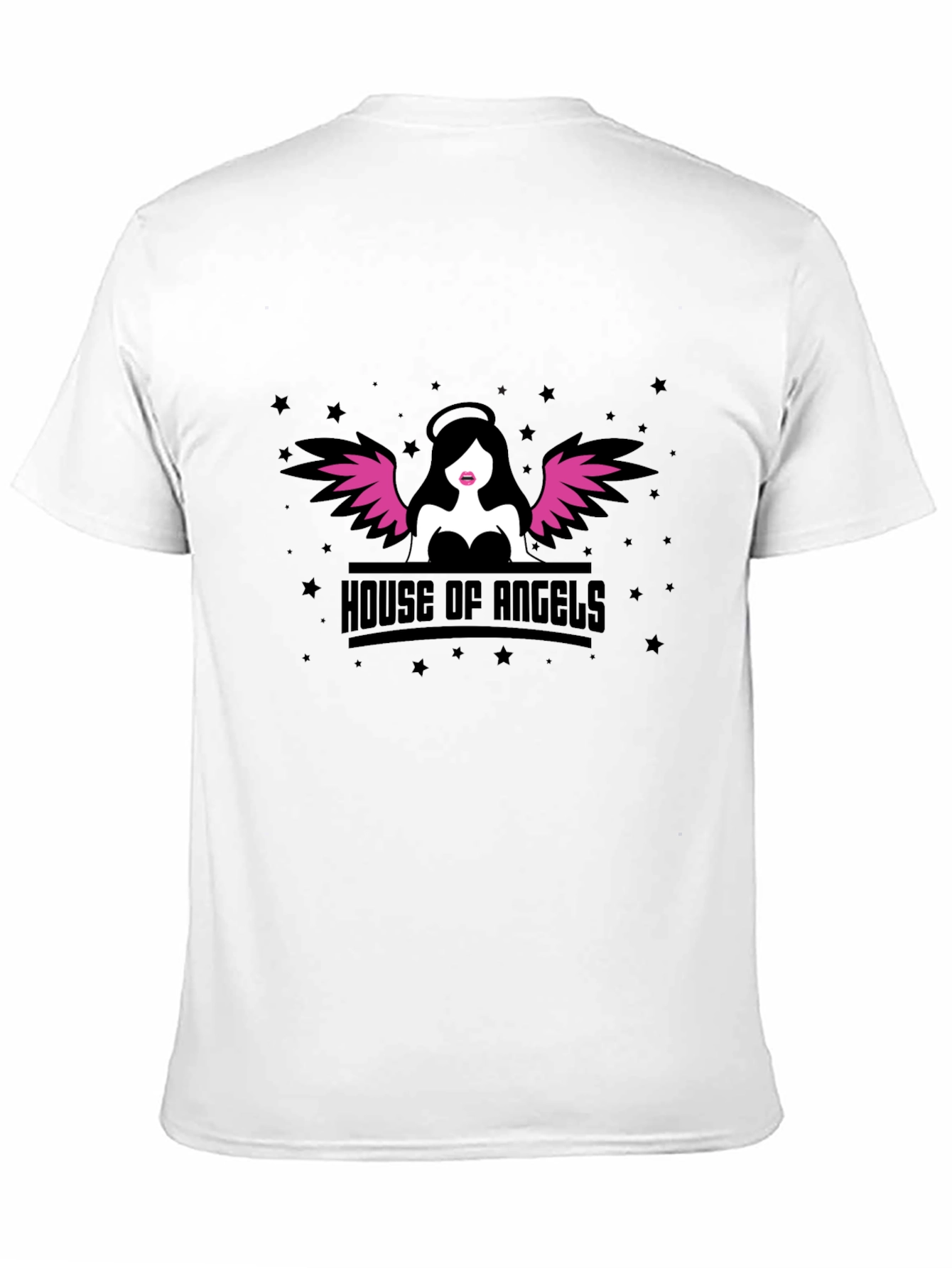 House of Angels Graphic T-Shirt - Black