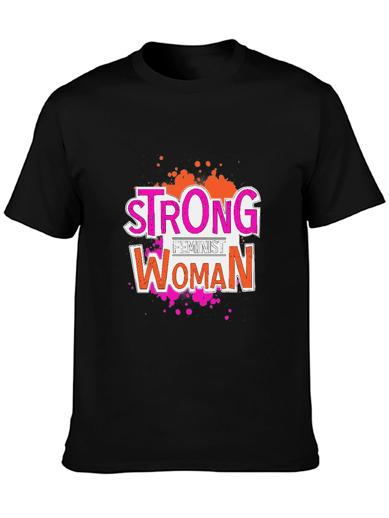 Strong Feminist Woman Graphic Tee