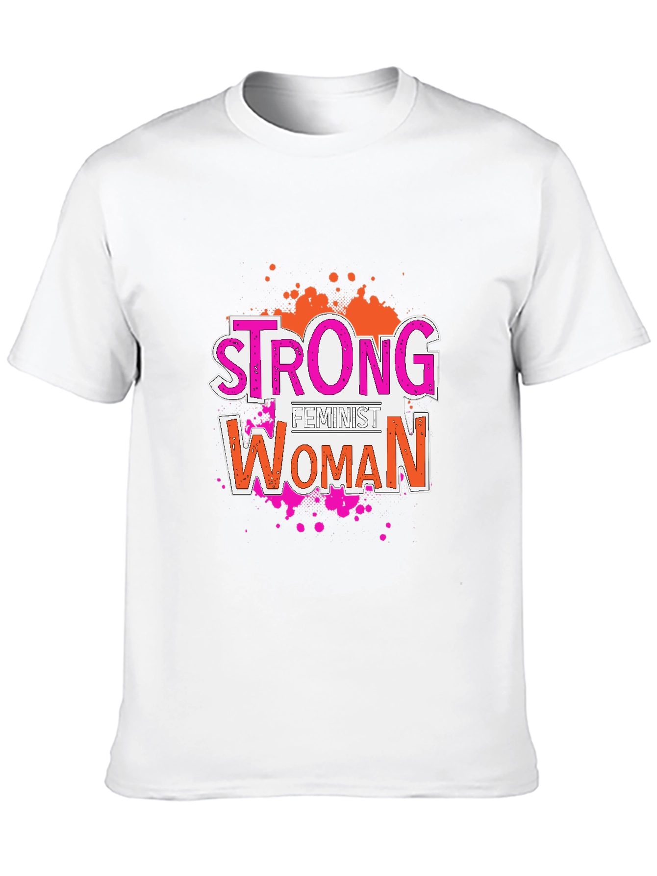 Strong Feminist Woman Graphic Tee