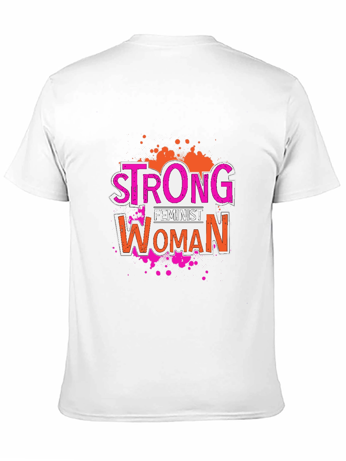 Strong Feminist Woman Graphic Tee