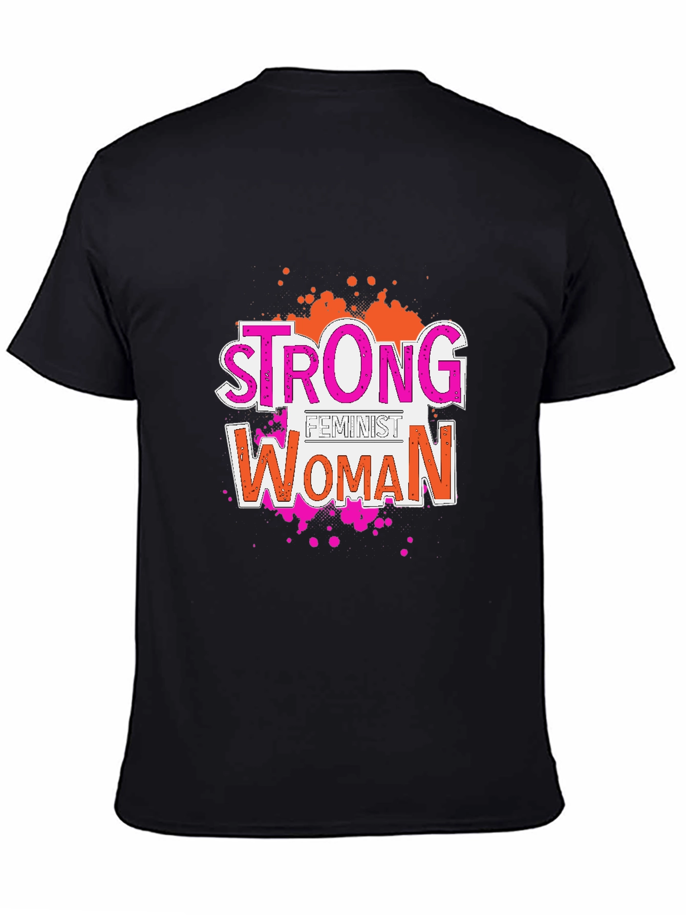 Strong Feminist Woman Graphic Tee
