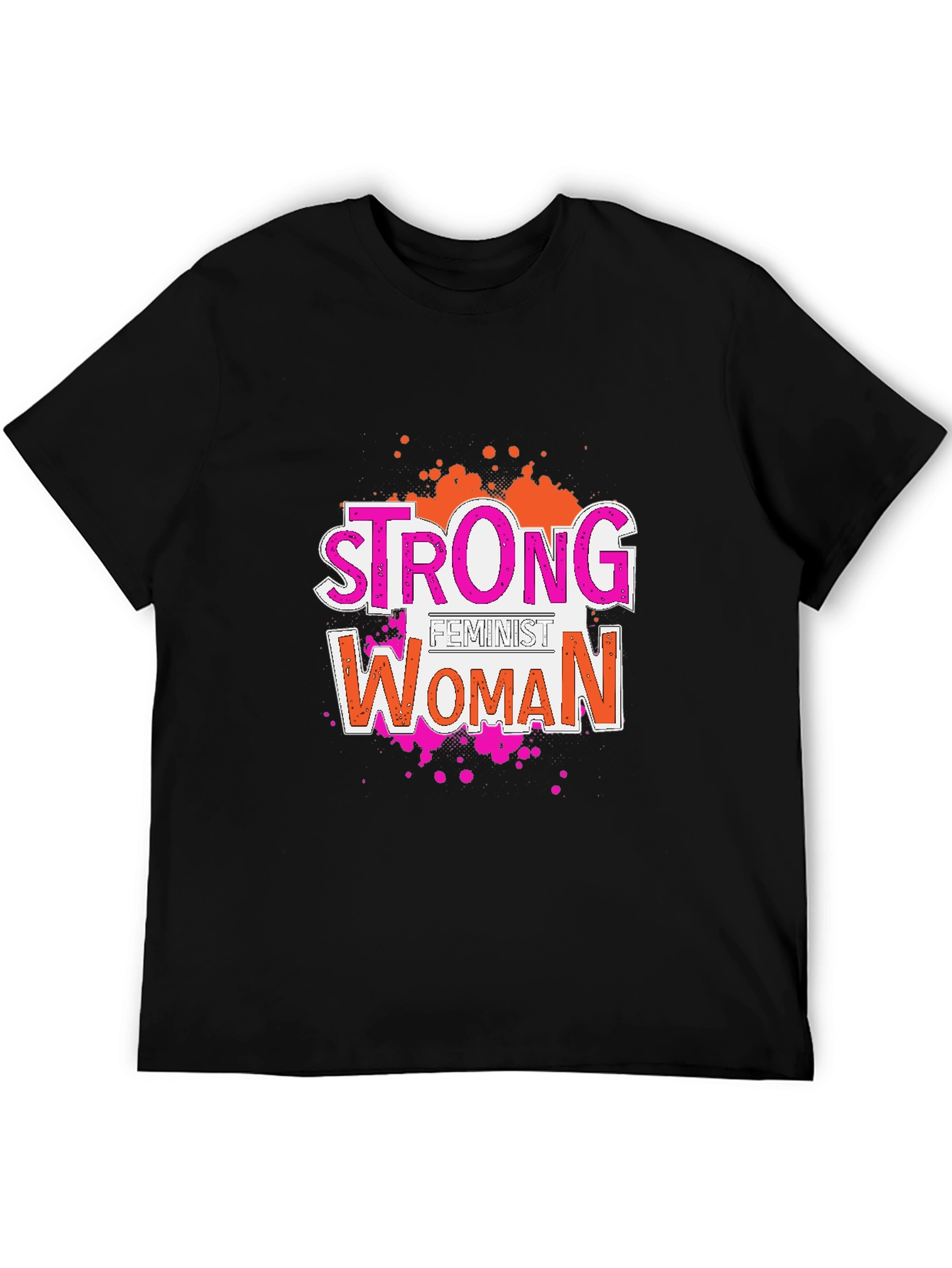 Strong Feminist Woman Graphic Tee
