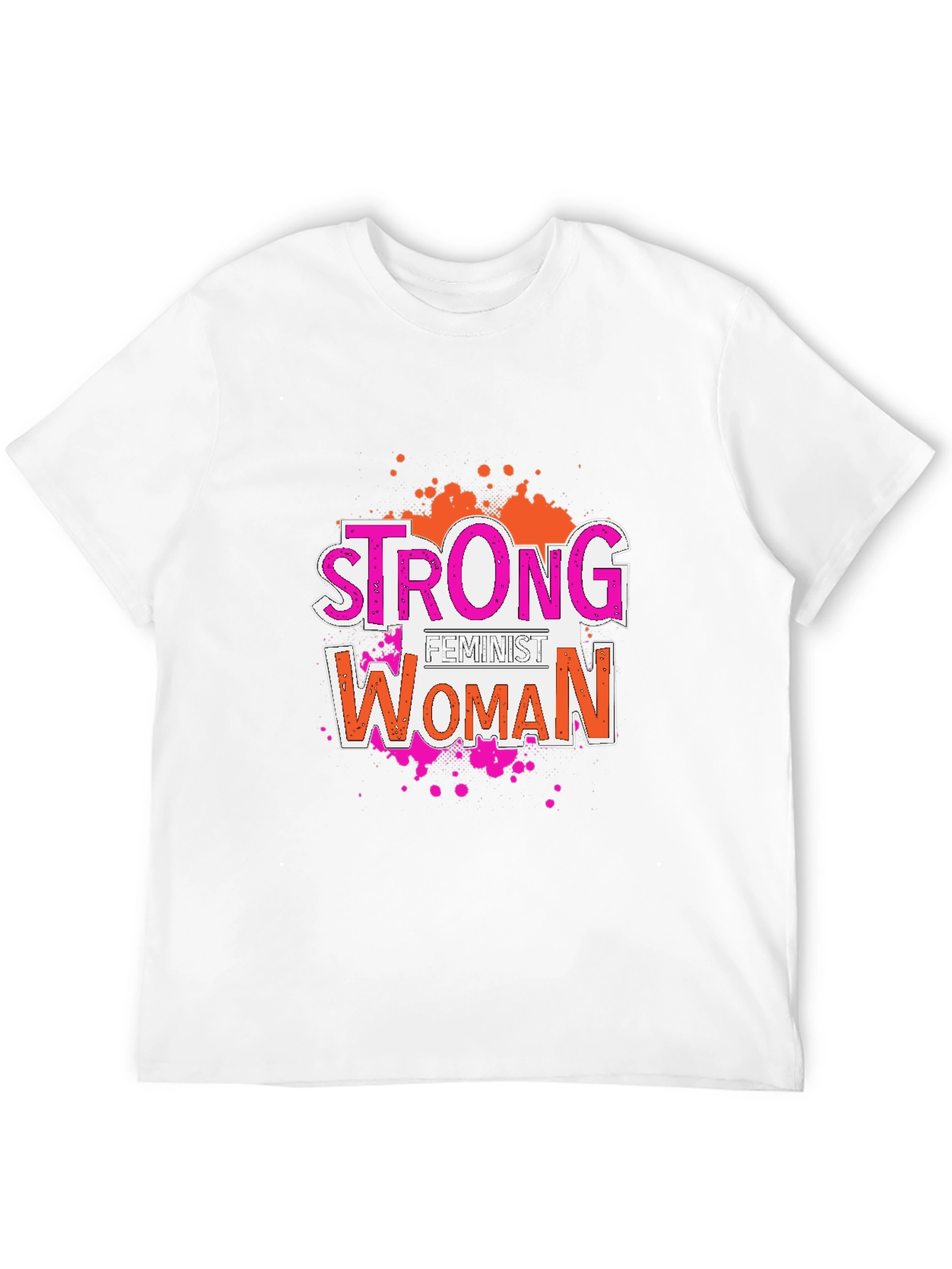 Strong Feminist Woman Graphic Tee