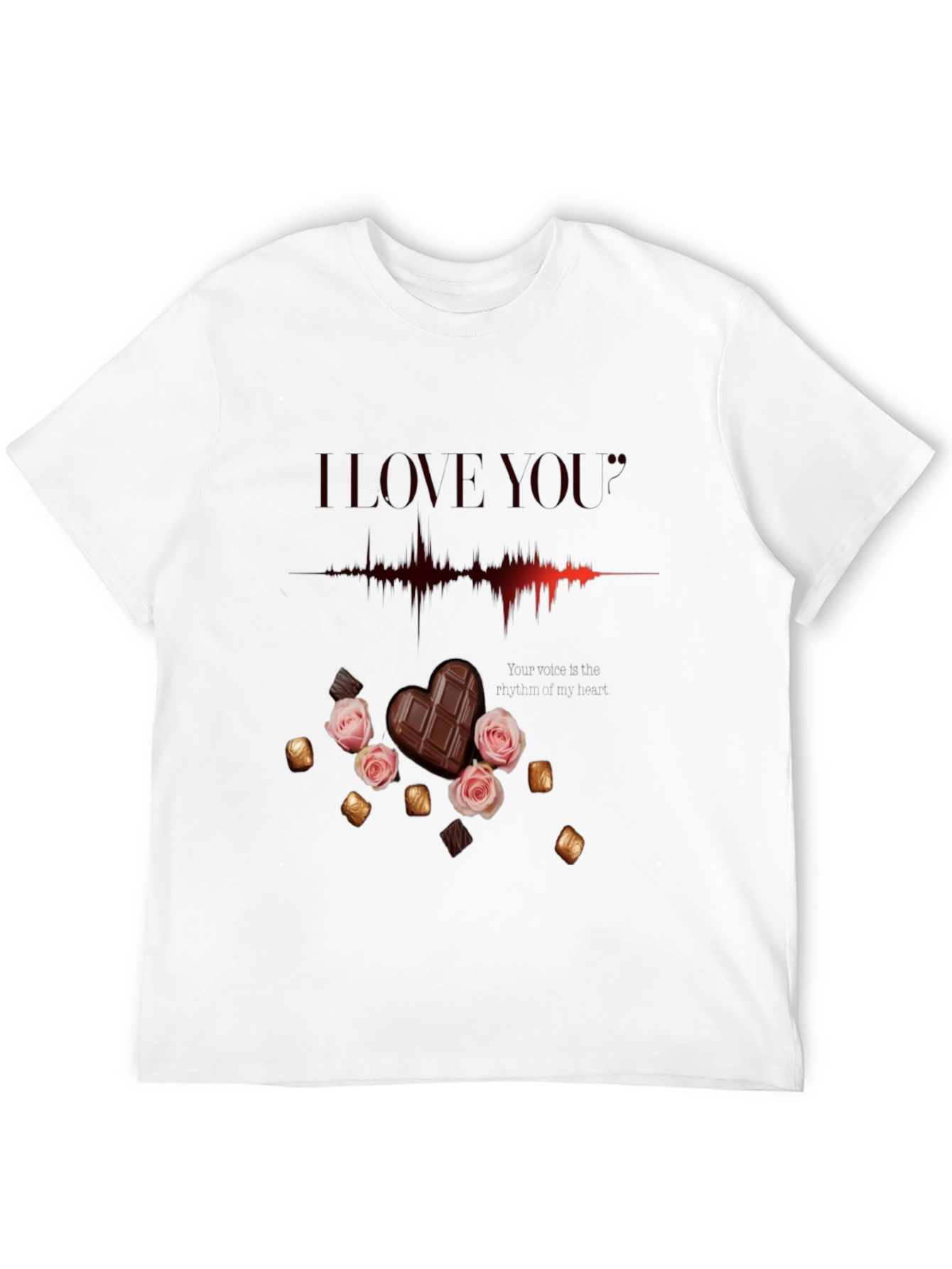 I Love You Chocolate & Rose T-Shirt