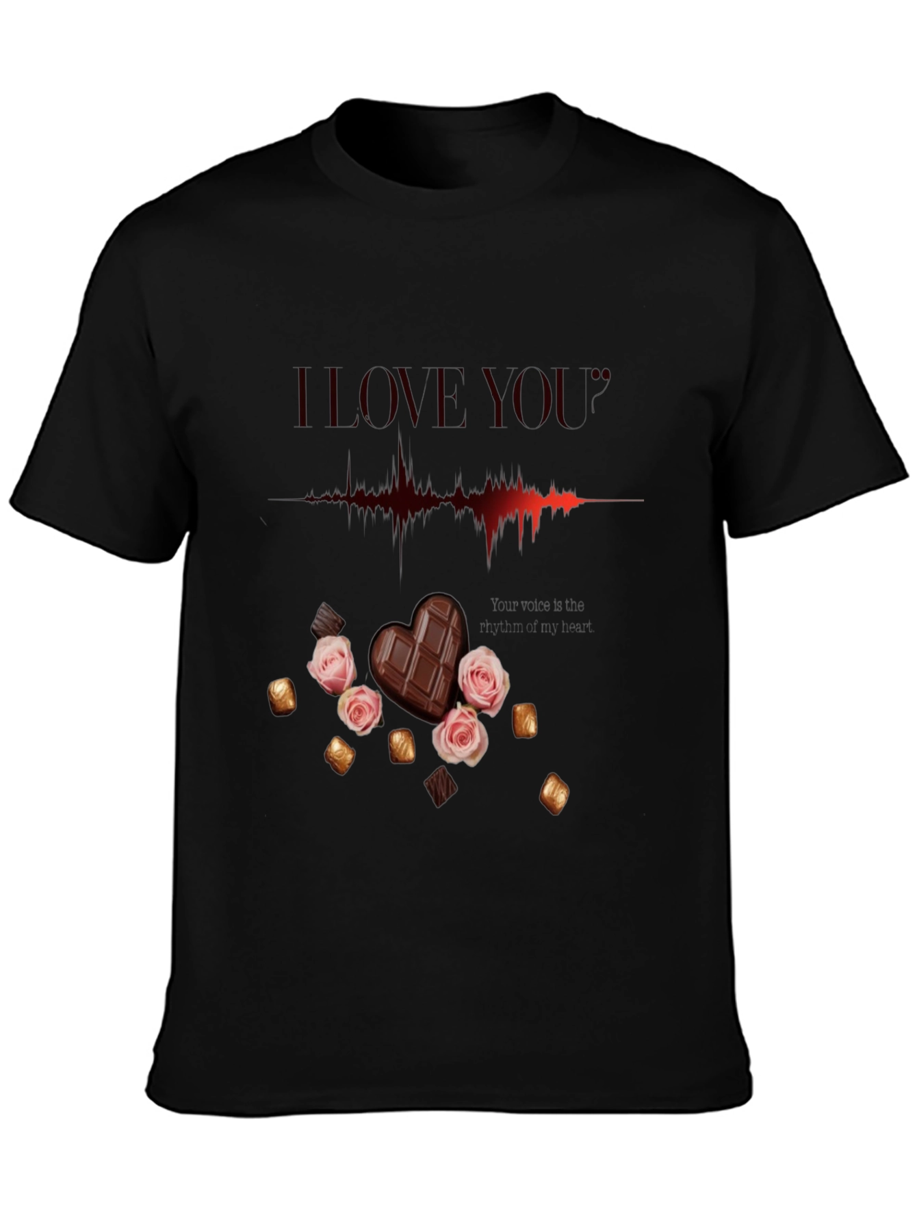 I Love You Chocolate & Rose T-Shirt