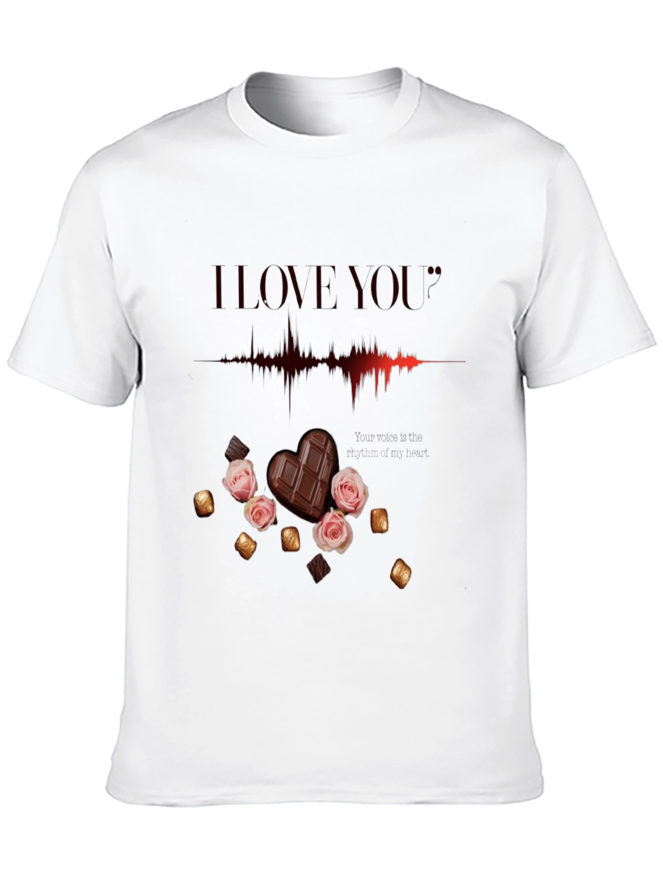 I Love You Chocolate & Rose T-Shirt
