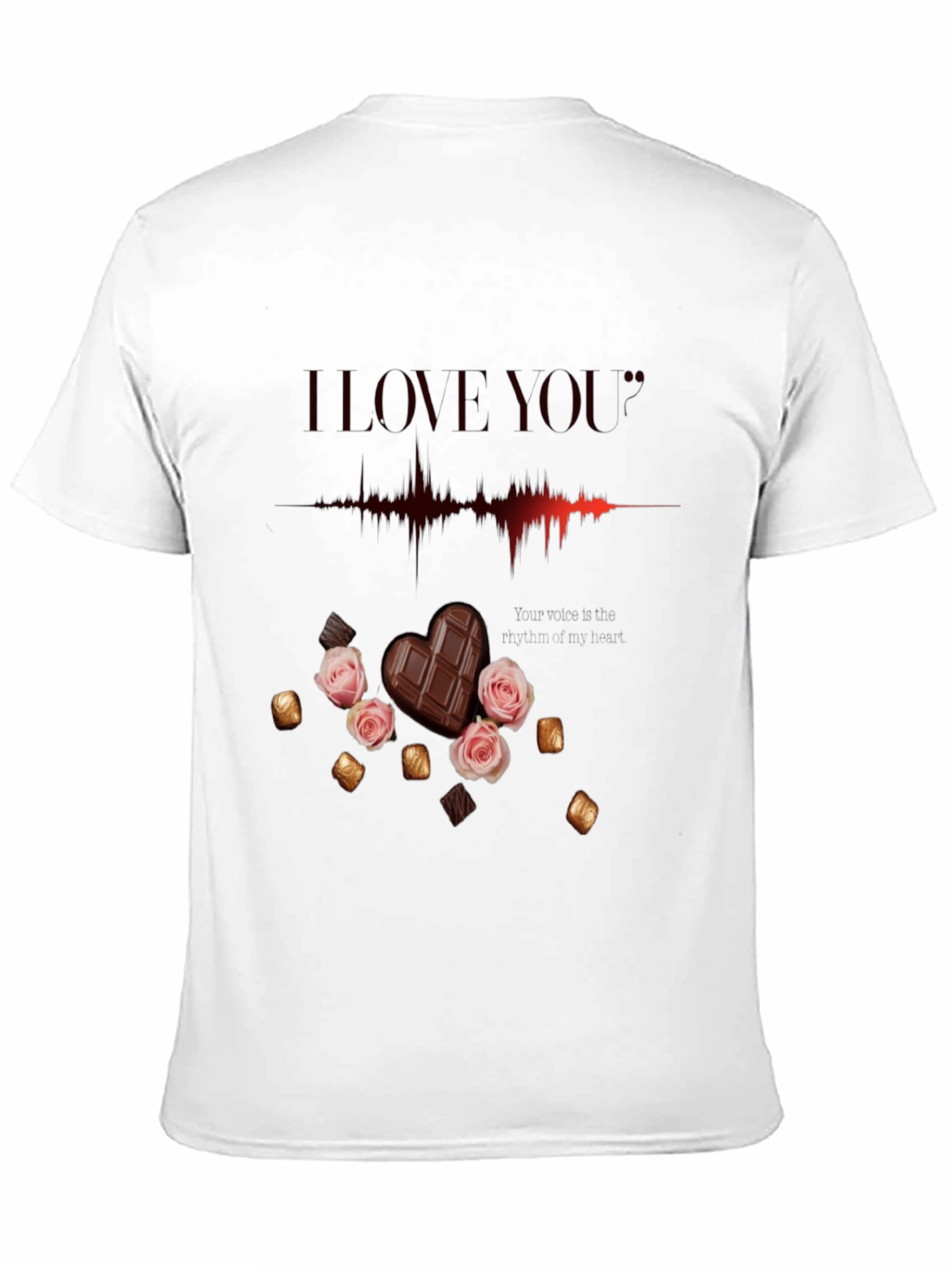 I Love You Chocolate & Rose T-Shirt