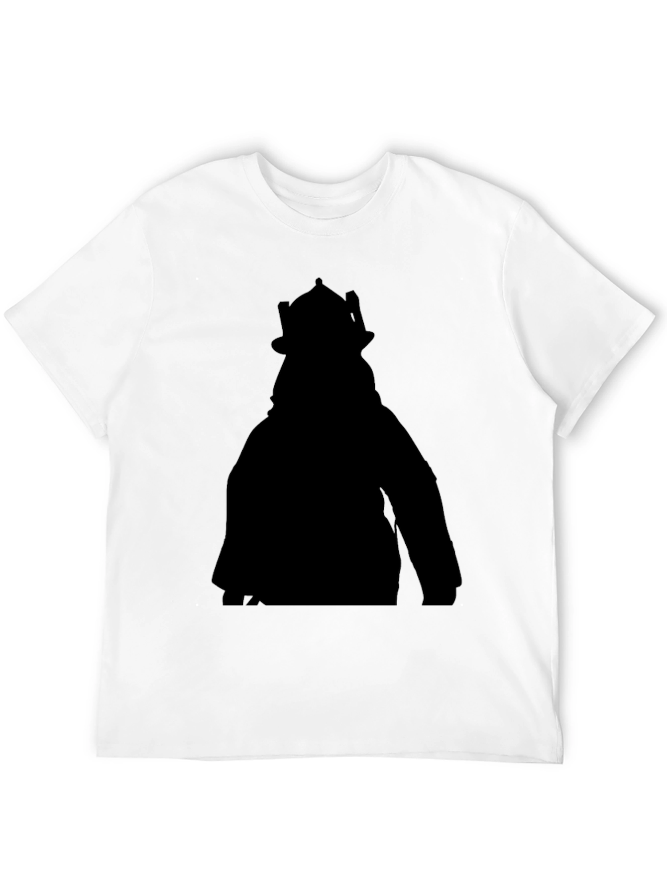 Black Silhouette Tee - Unique Graphic Print