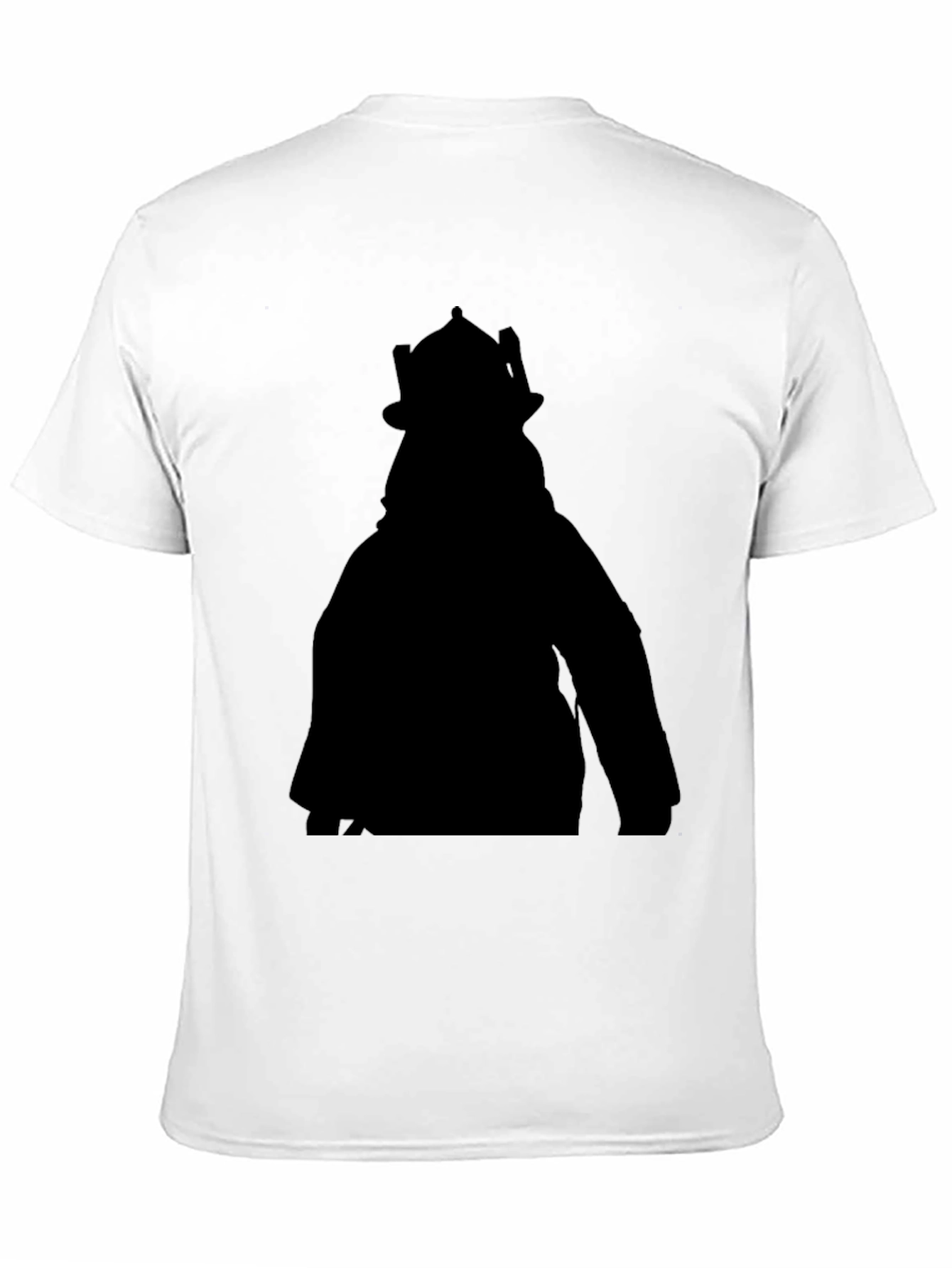 Black Silhouette Tee - Unique Graphic Print