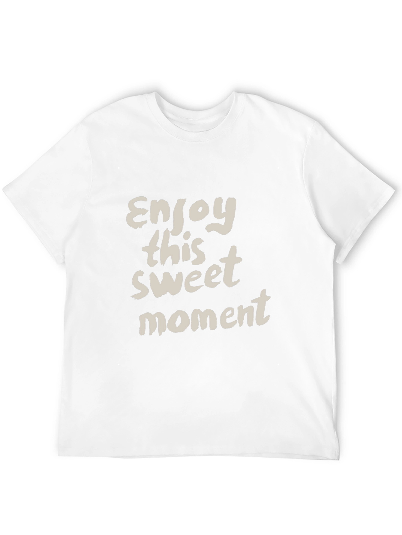 Enjoy this Sweet Moment Black T-Shirt