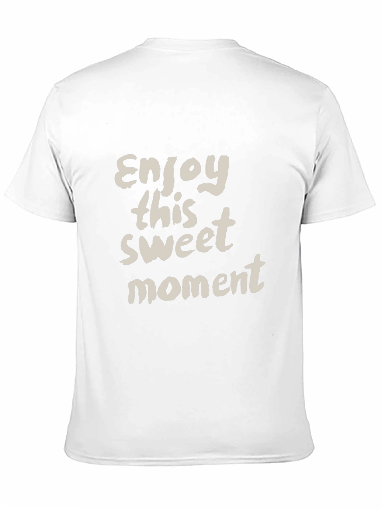 Enjoy this Sweet Moment Black T-Shirt