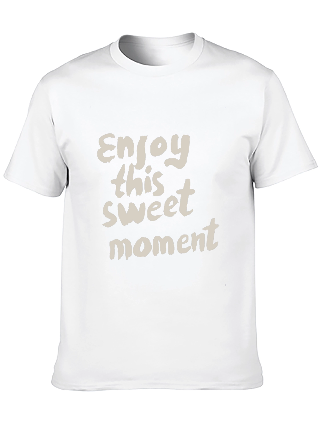 Enjoy this Sweet Moment Black T-Shirt