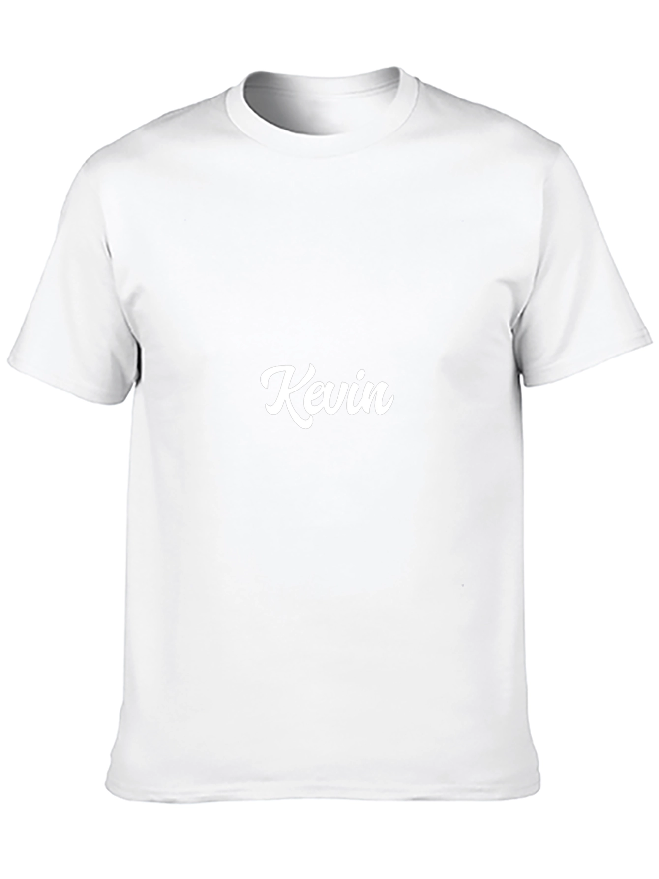 Kevin Black T-Shirt - Personalized Name Tee