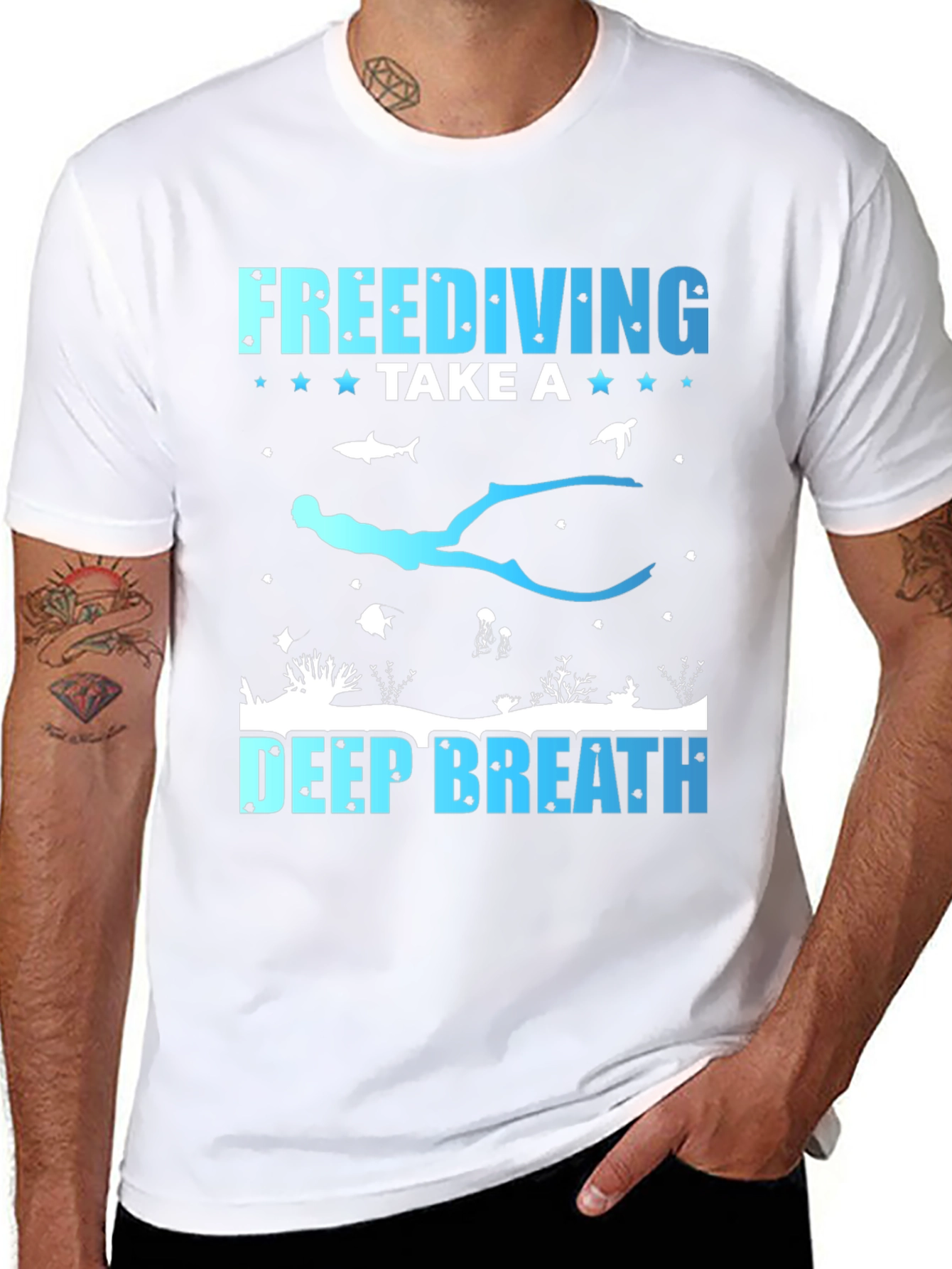 Freediving Take A Deep Breath T-Shirt