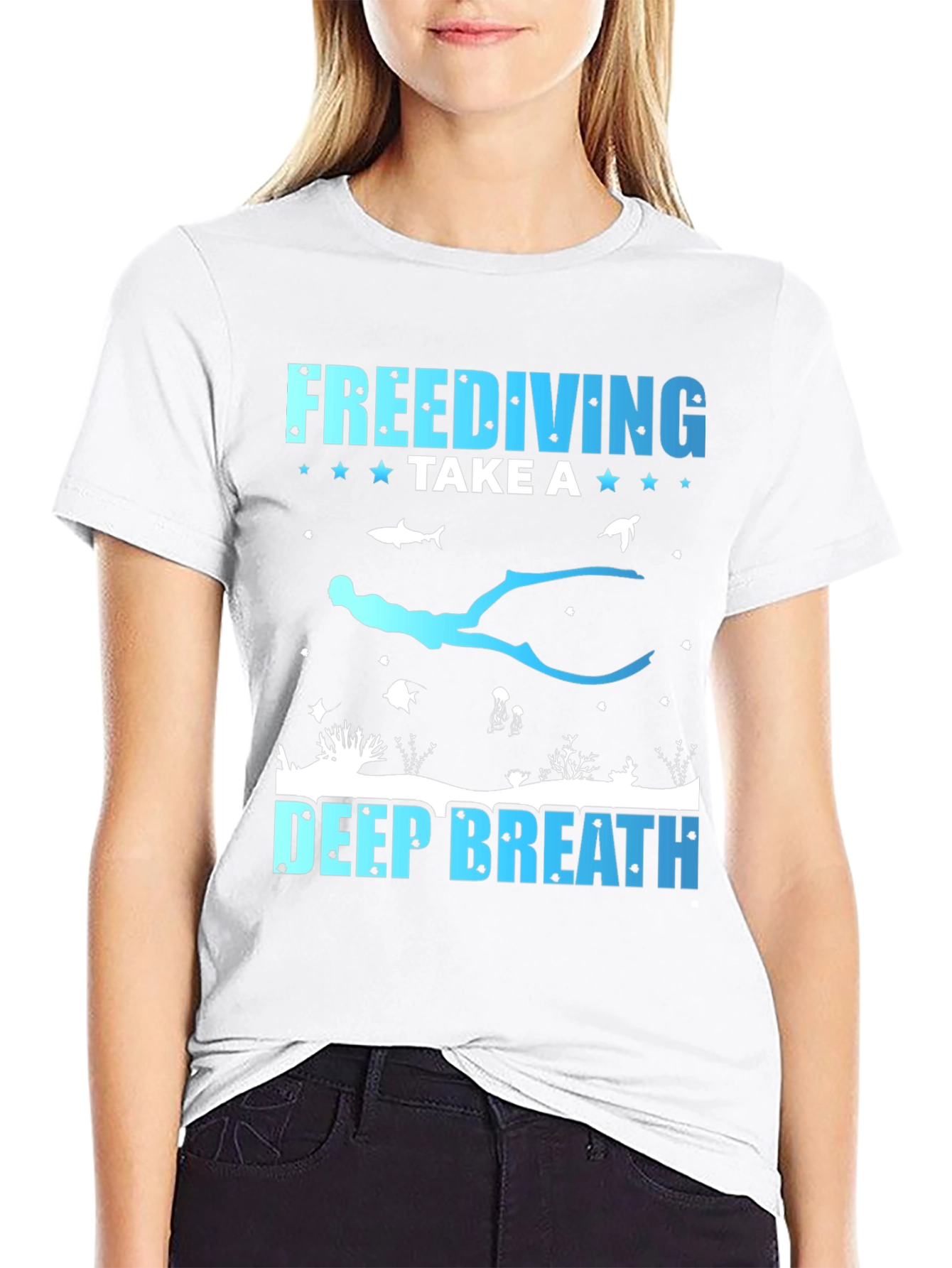 Freediving Take A Deep Breath T-Shirt