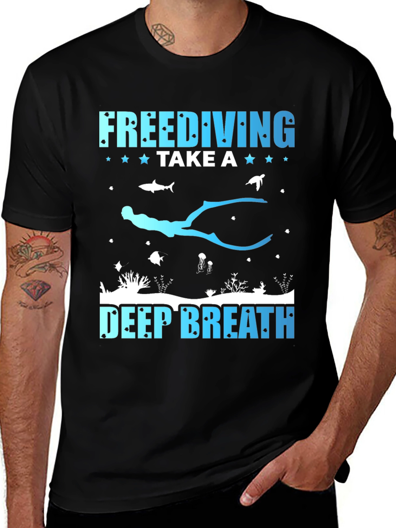 Freediving Take A Deep Breath T-Shirt
