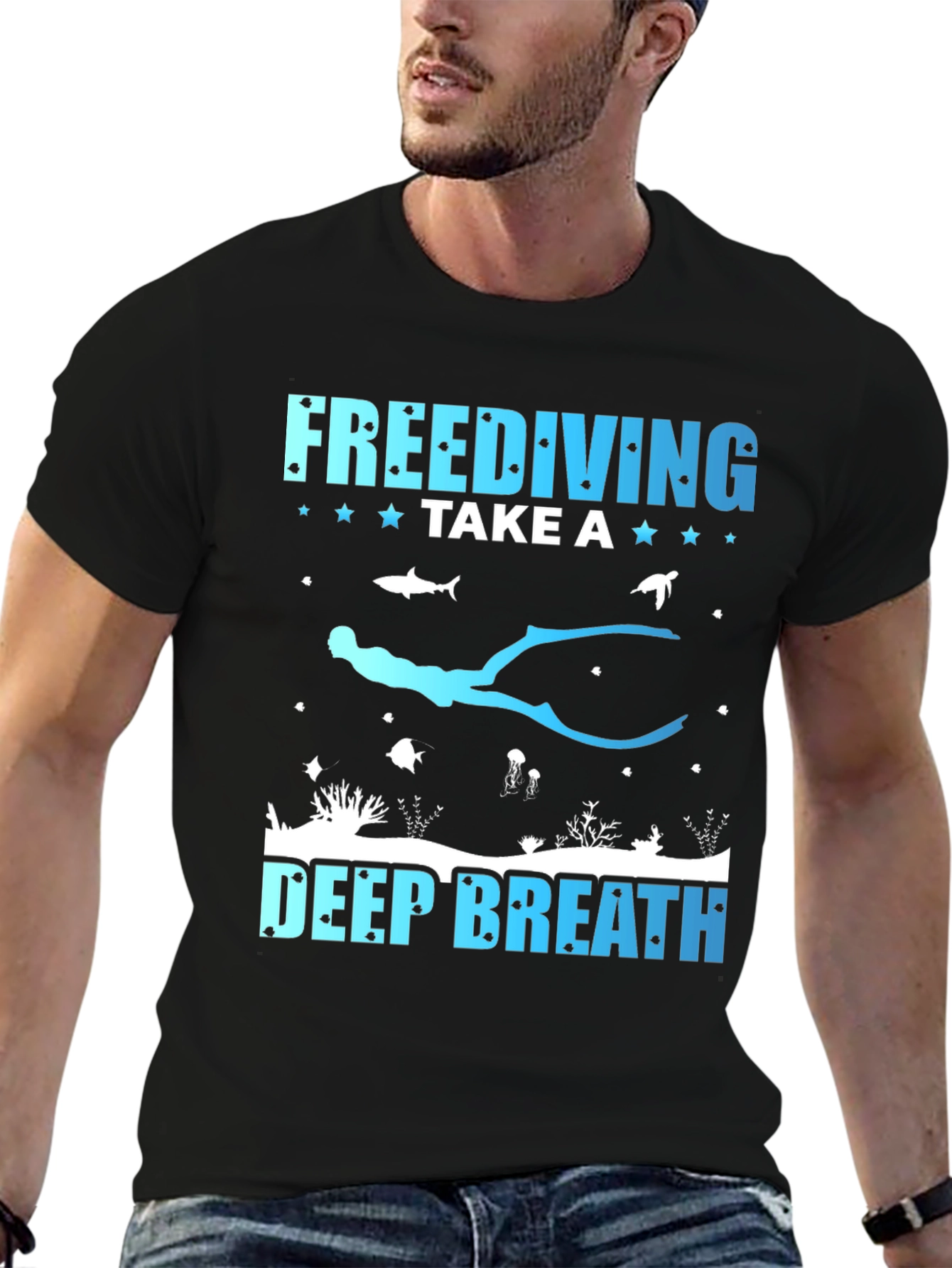 Freediving Take A Deep Breath T-Shirt