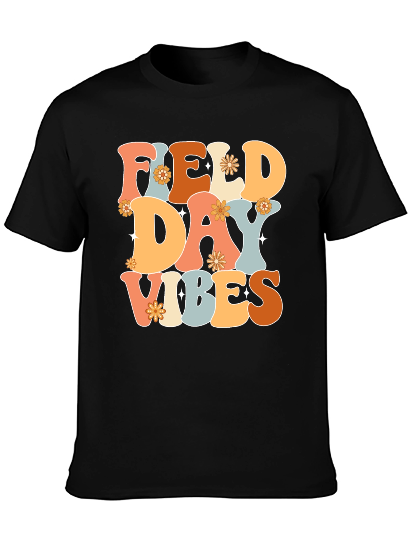 Field Day Vibes Retro Style Graphic Tee