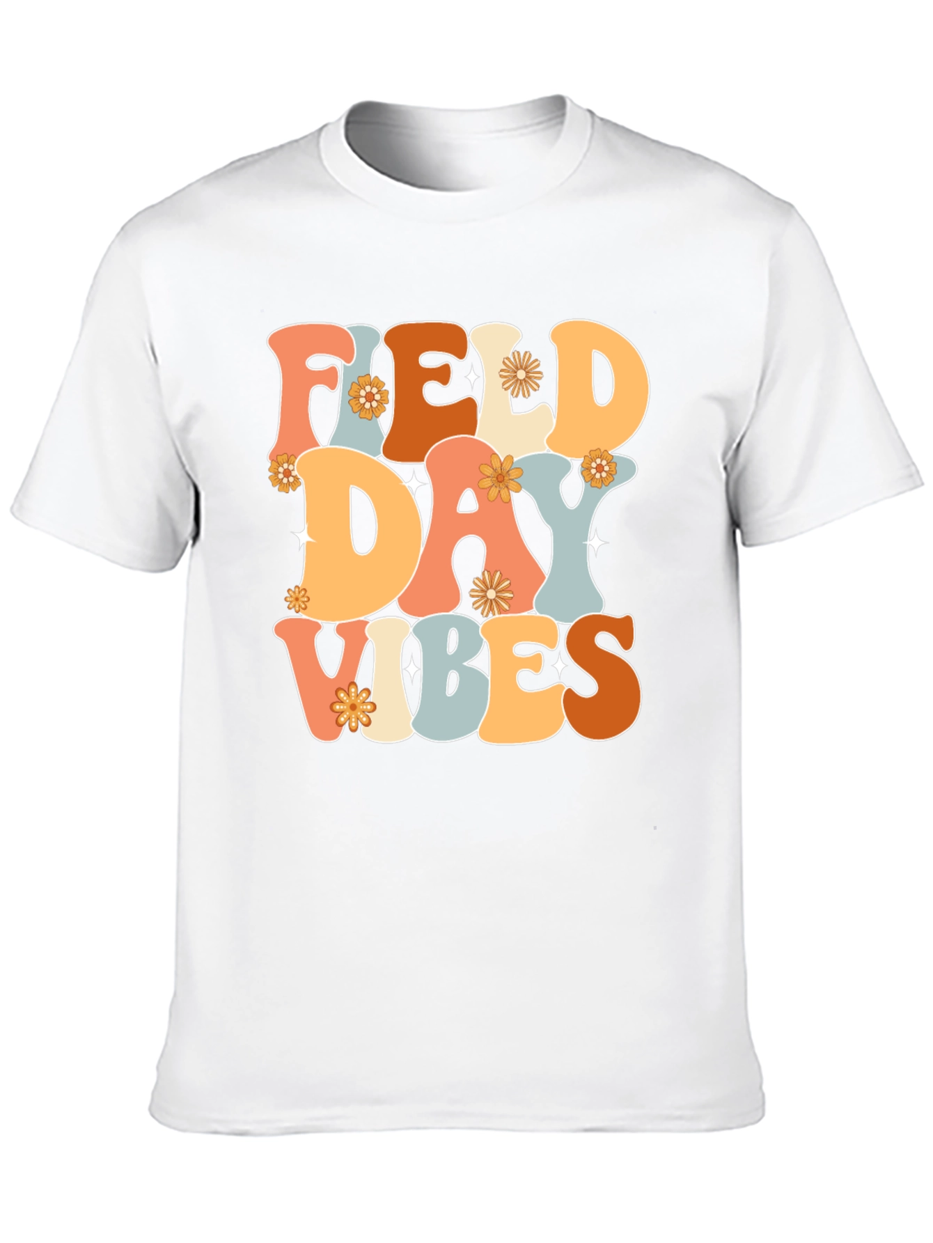 Field Day Vibes Retro Style Graphic Tee