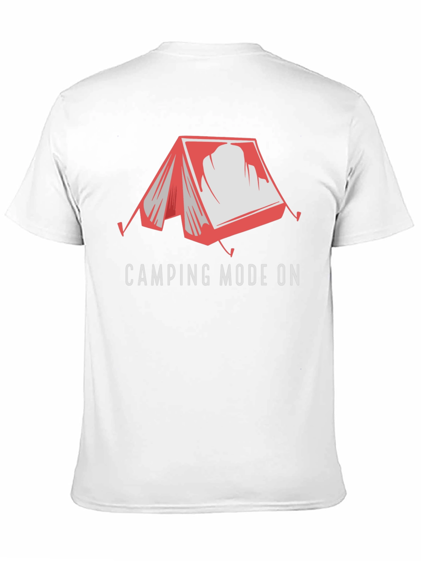 Camping Mode On Graphic Tee - Adventure Awaits!