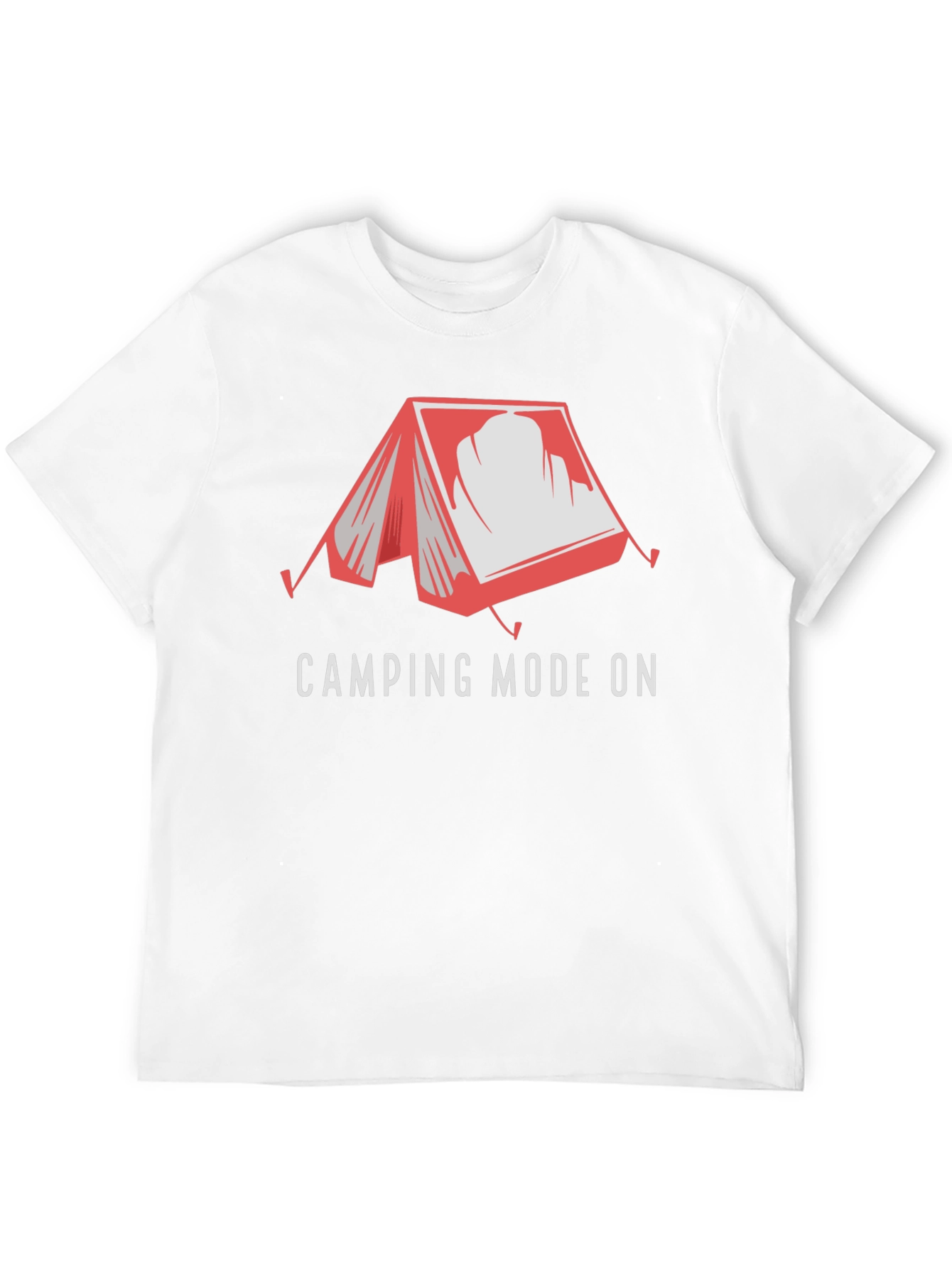 Camping Mode On Graphic Tee - Adventure Awaits!