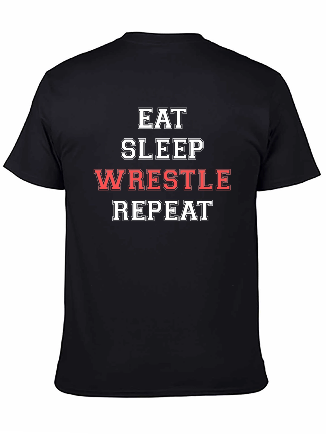 Eat Sleep Wrestle Repeat T-Shirt