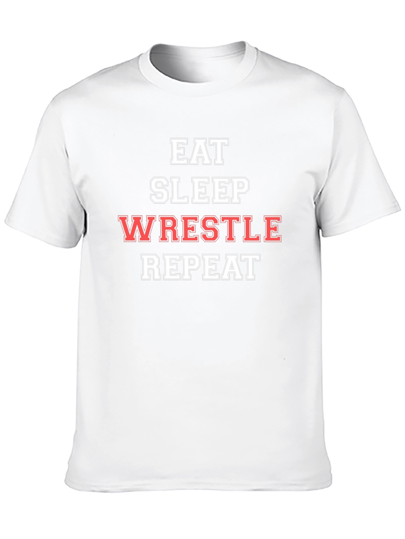 Eat Sleep Wrestle Repeat T-Shirt
