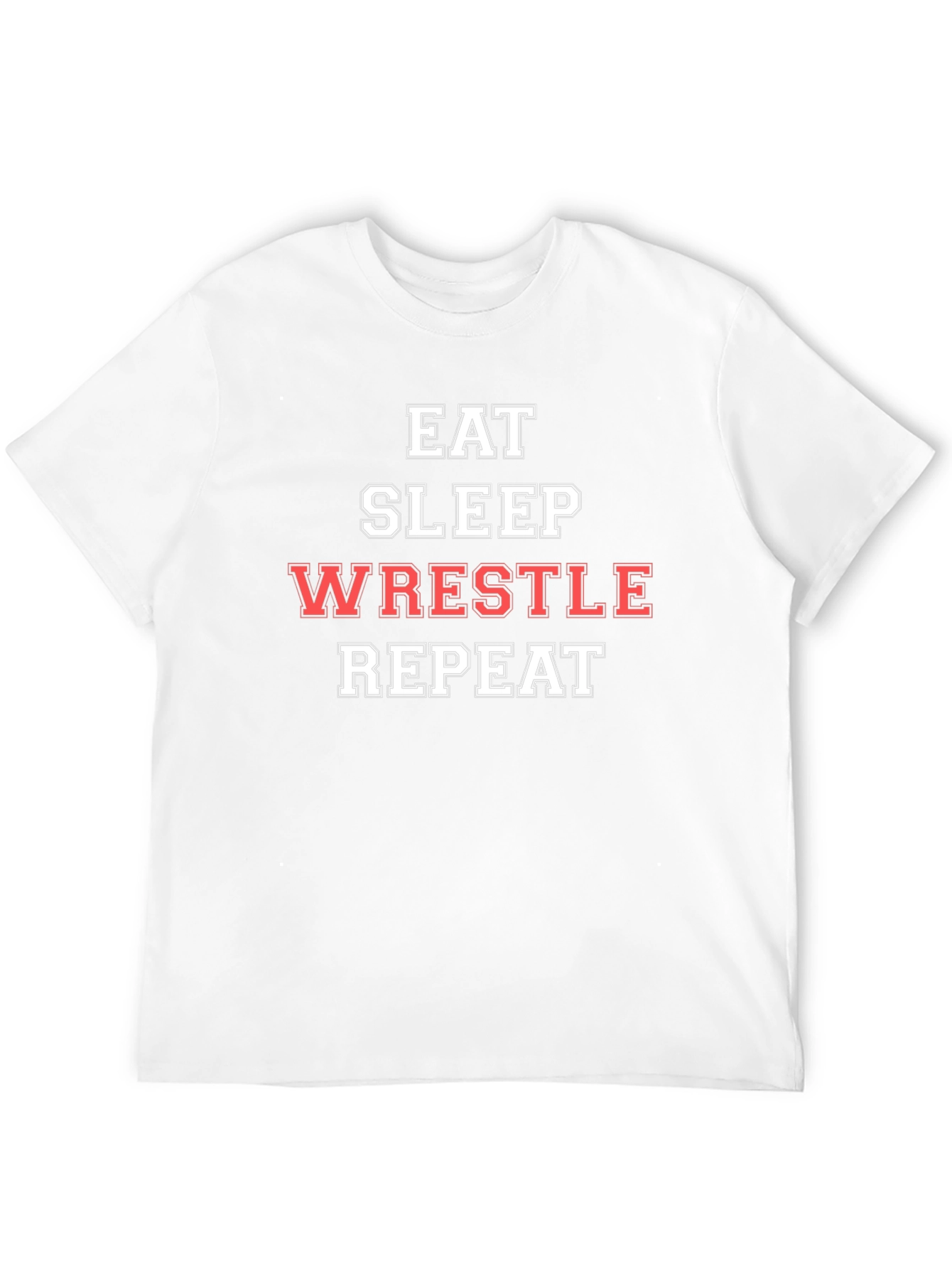 Eat Sleep Wrestle Repeat T-Shirt