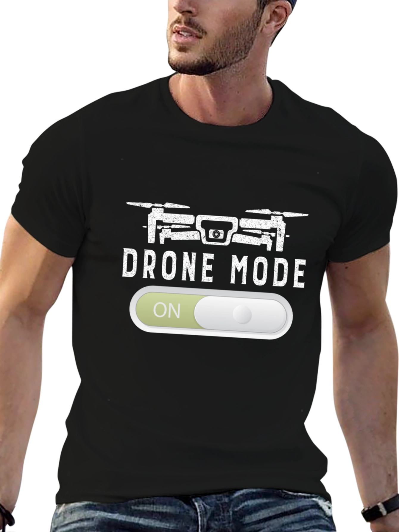 Drone Mode On T-Shirt - Pilot Apparel