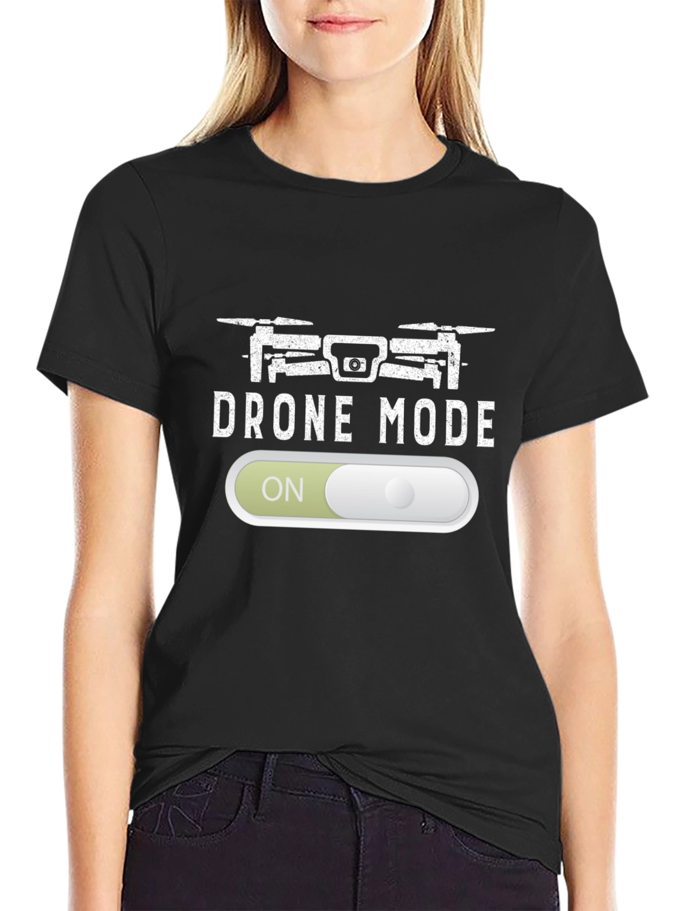 Drone Mode On T-Shirt - Pilot Apparel