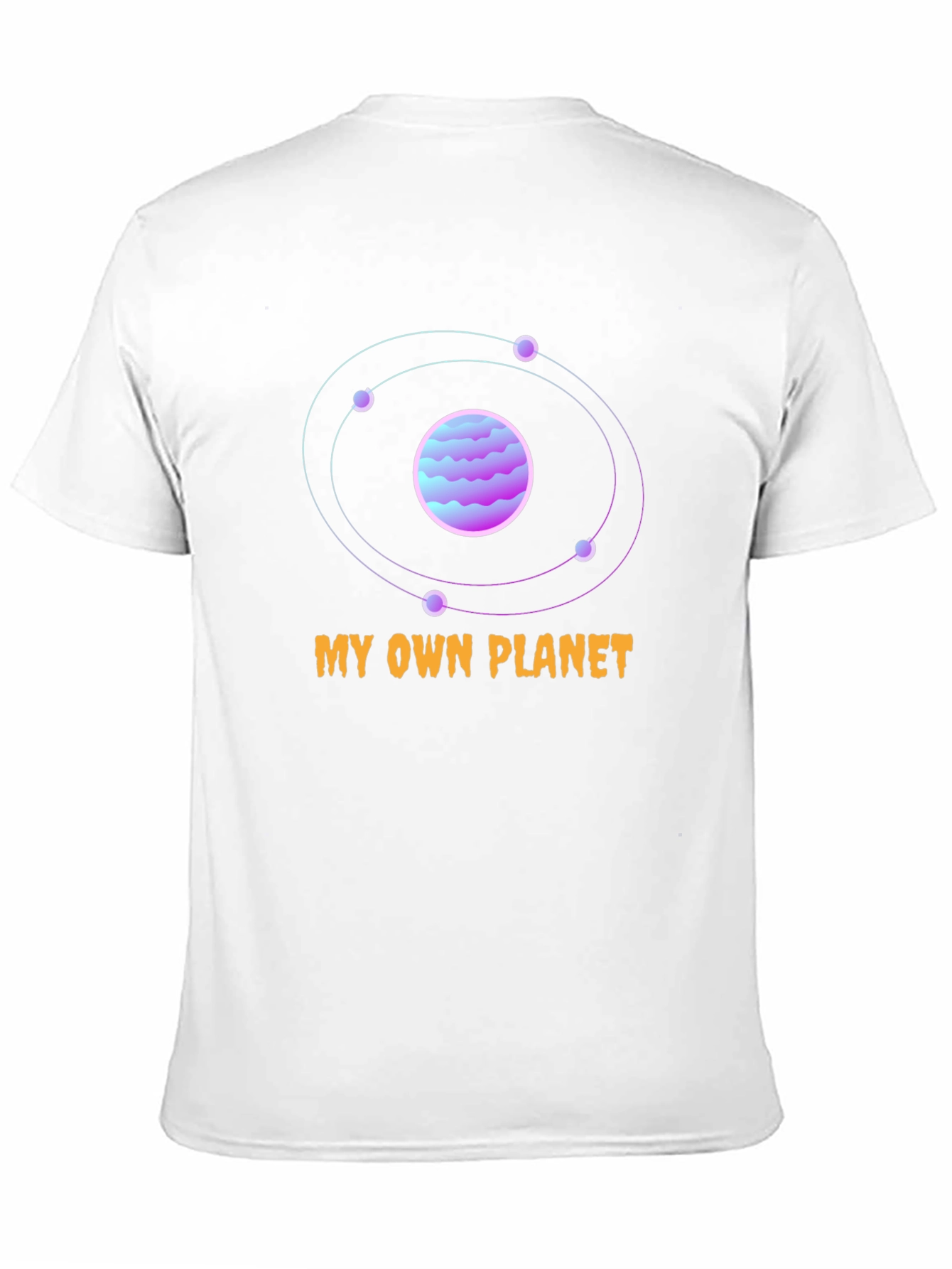 My Own Planet Black Graphic T-Shirt