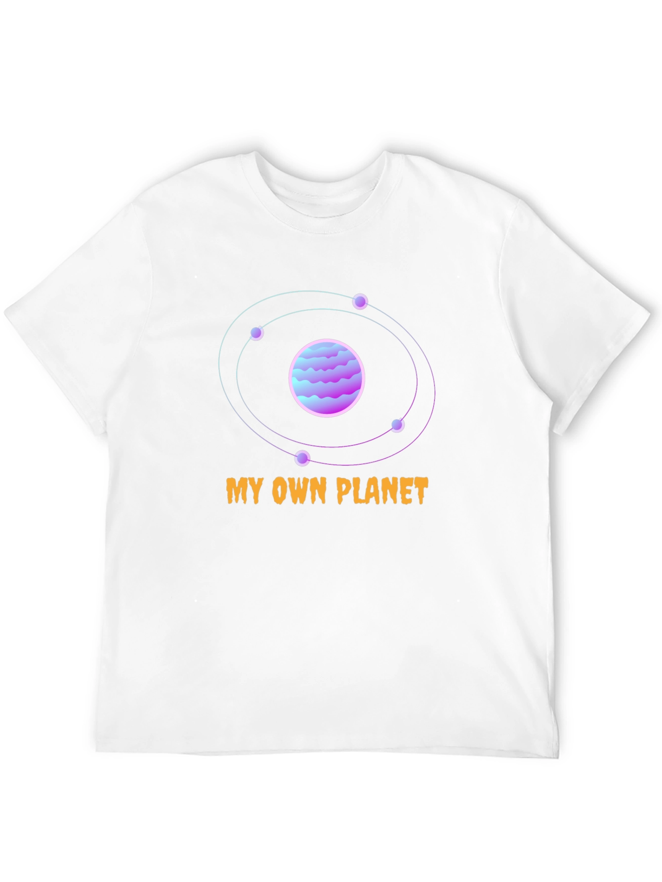 My Own Planet Black Graphic T-Shirt