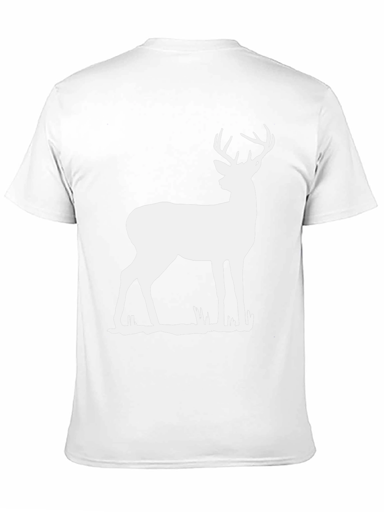 Deer Graphic Tee - Black T-Shirt